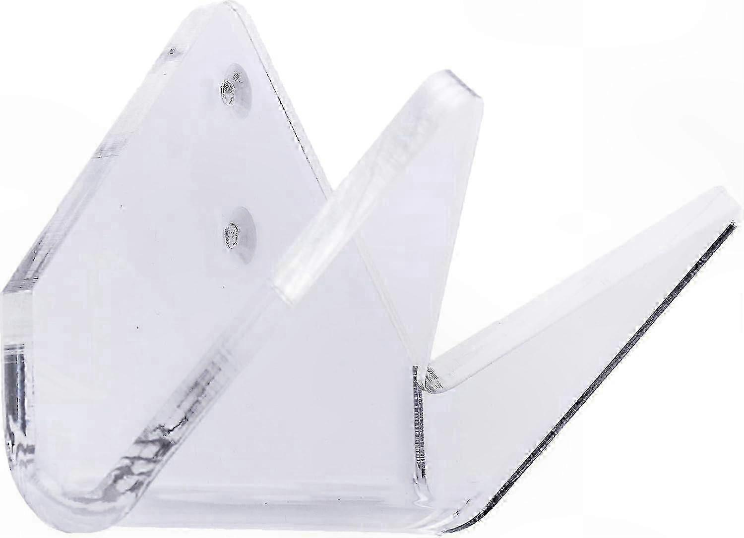 Vertical Wall Mount for Skateboards and Longboards, Clear Acrylic Display Rack with Easy Installation