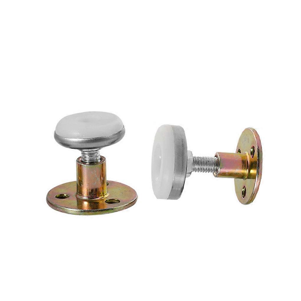 2pcs Adjustable Threaded Bed Frame Anti-shake Tools Telescopic Support Wall Bracket Bed Frame Accessory