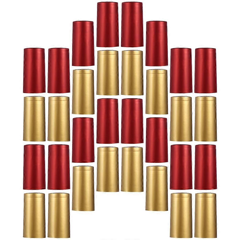 Heat Shrink Caps Red Sealing Covers for 100Pcs Assorted Colors