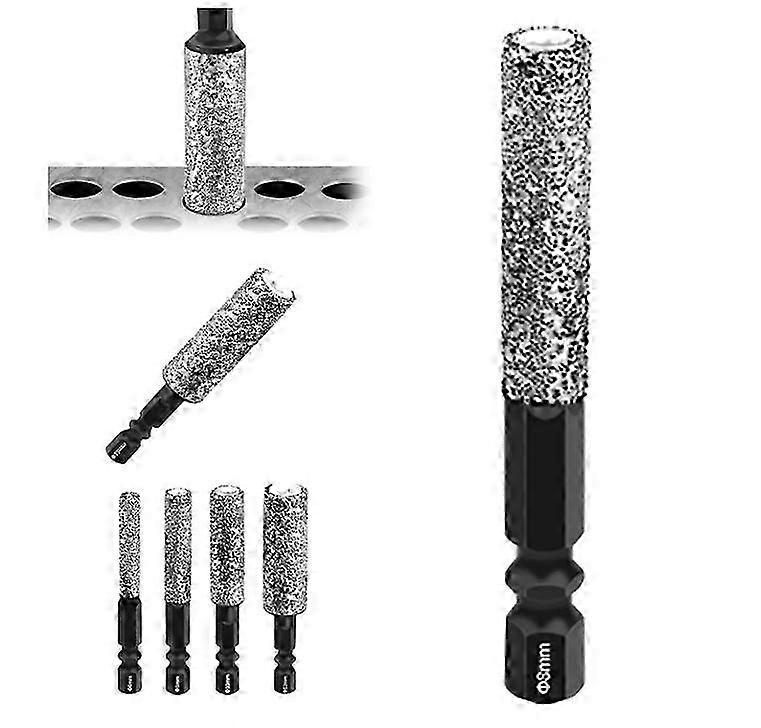 2-in-1 Hexagonal Shank Brazing Dry Drilling Specialized Hole Opener Drill Bits