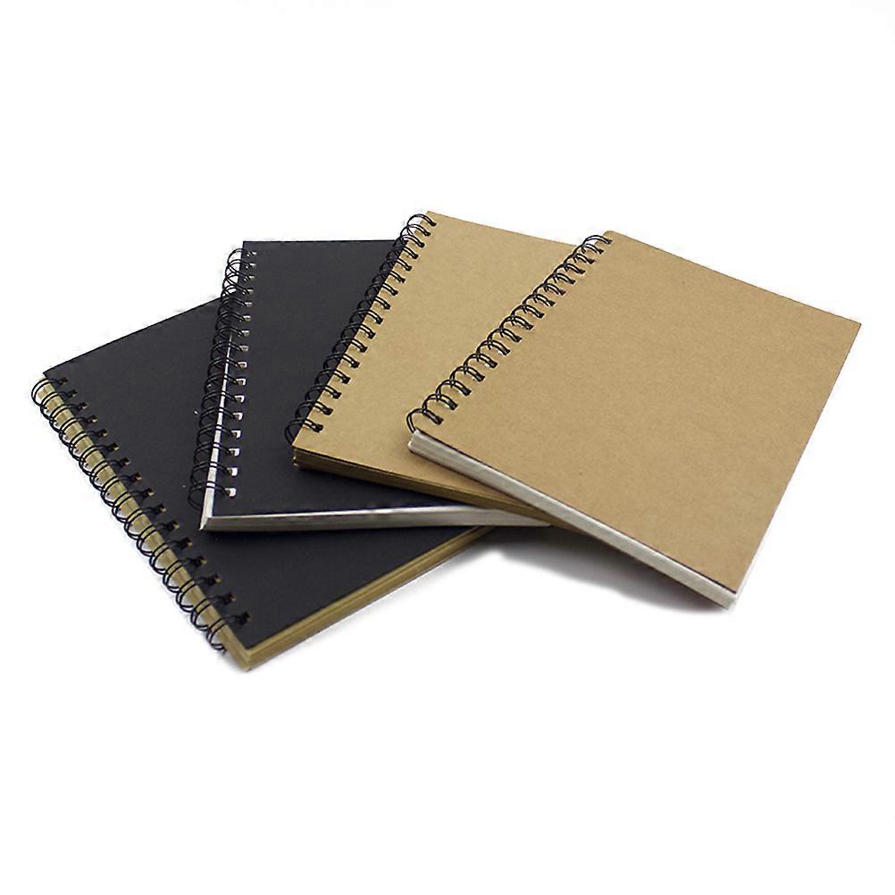 Kraft Spiral Khaki Notebook with -Out Sheets for Note Taking