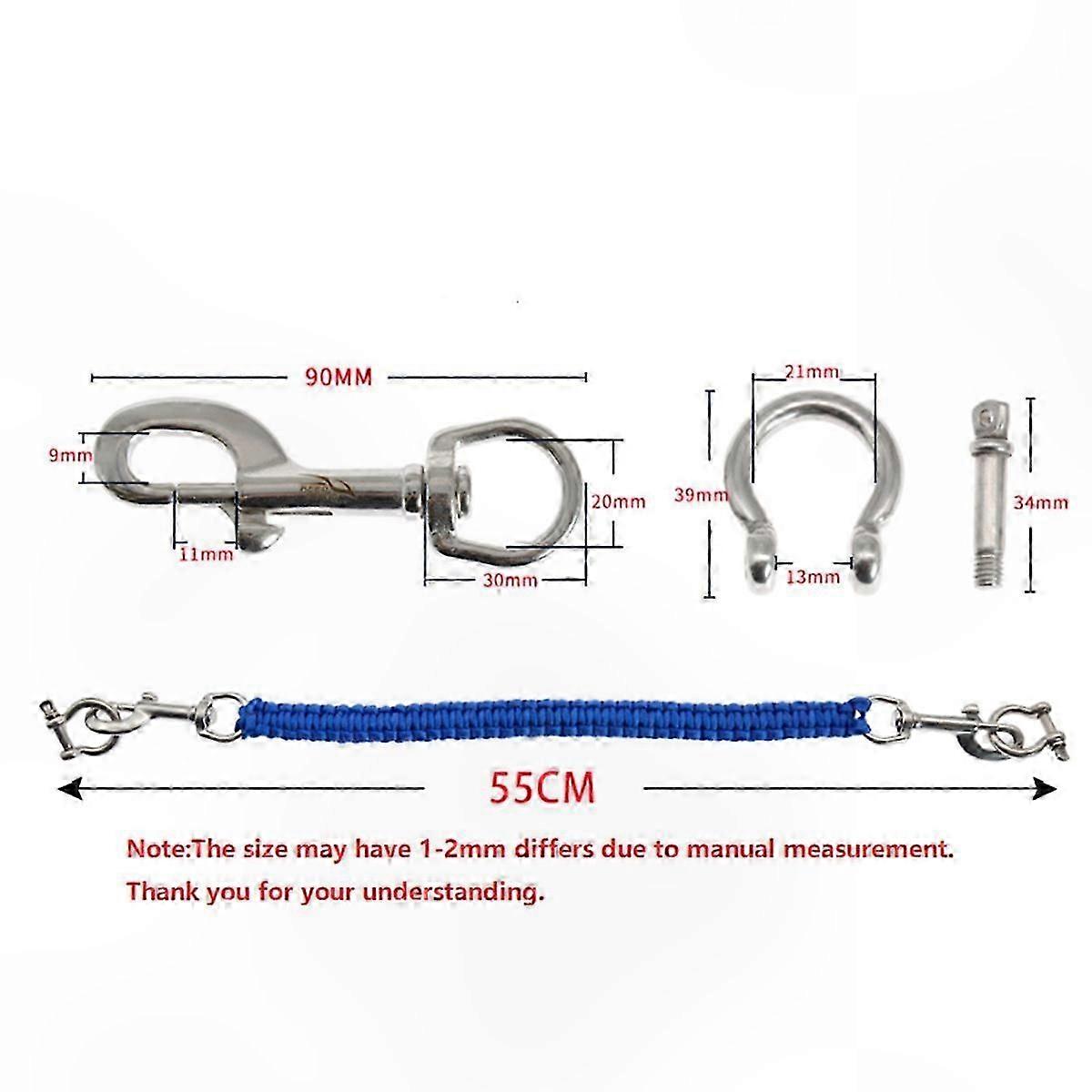 Underwater Camera Tray Handle with Lanyard for Diving Housing Case and Light Holder
