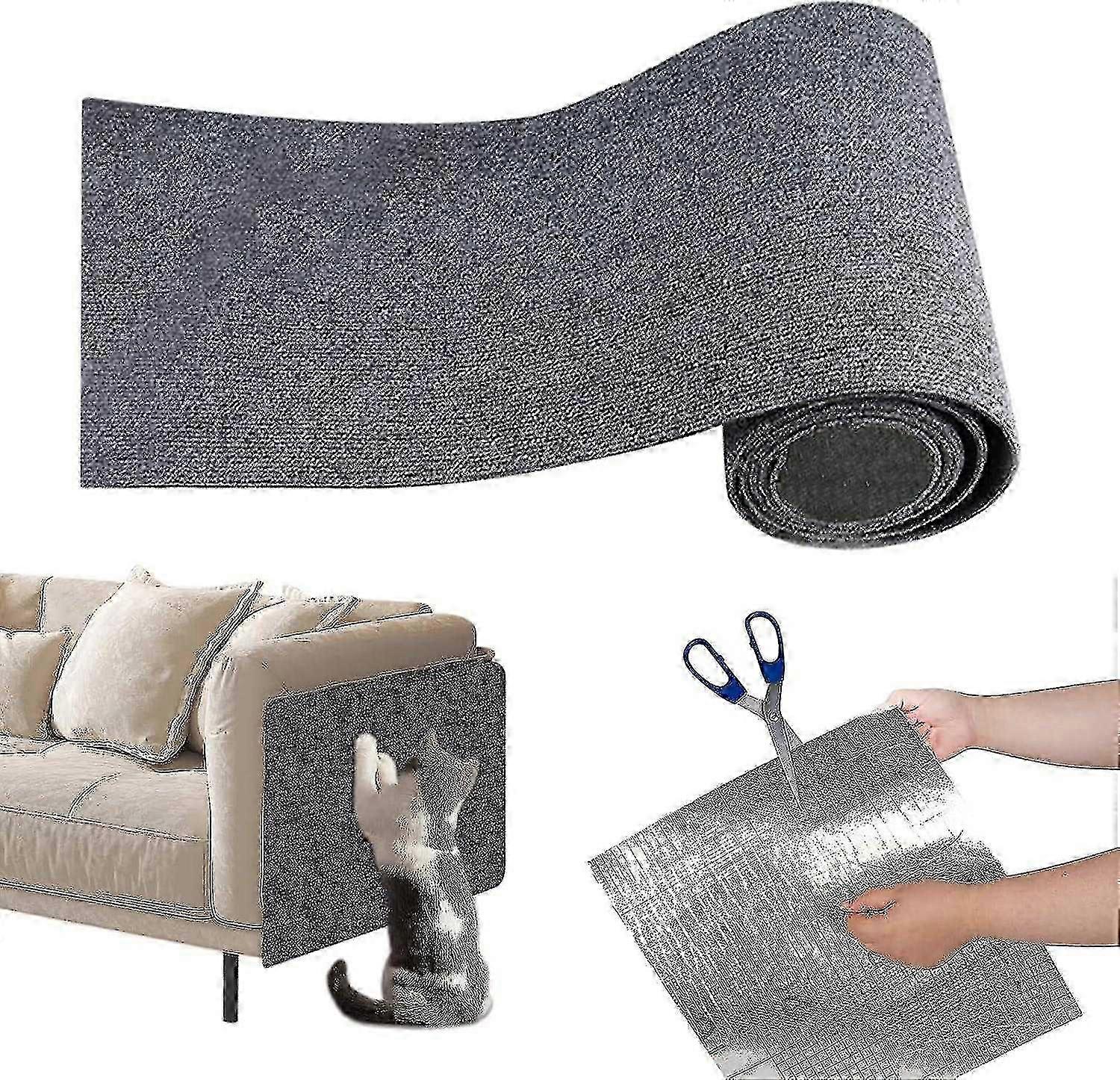 Self-Adhesive Cat Scratching Mat, Scratch Board for Cats, Cat Scratch Pad, Anti-Scratch Mat