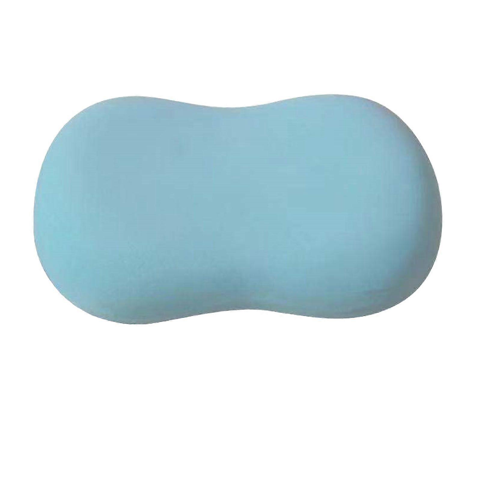 Memory Foam Pillow for Sleeping Ergonomic Cervical Pillow Neck Support Pillow Contour Support Bed Pillow for Neck Shoulder Pain Sky Blue