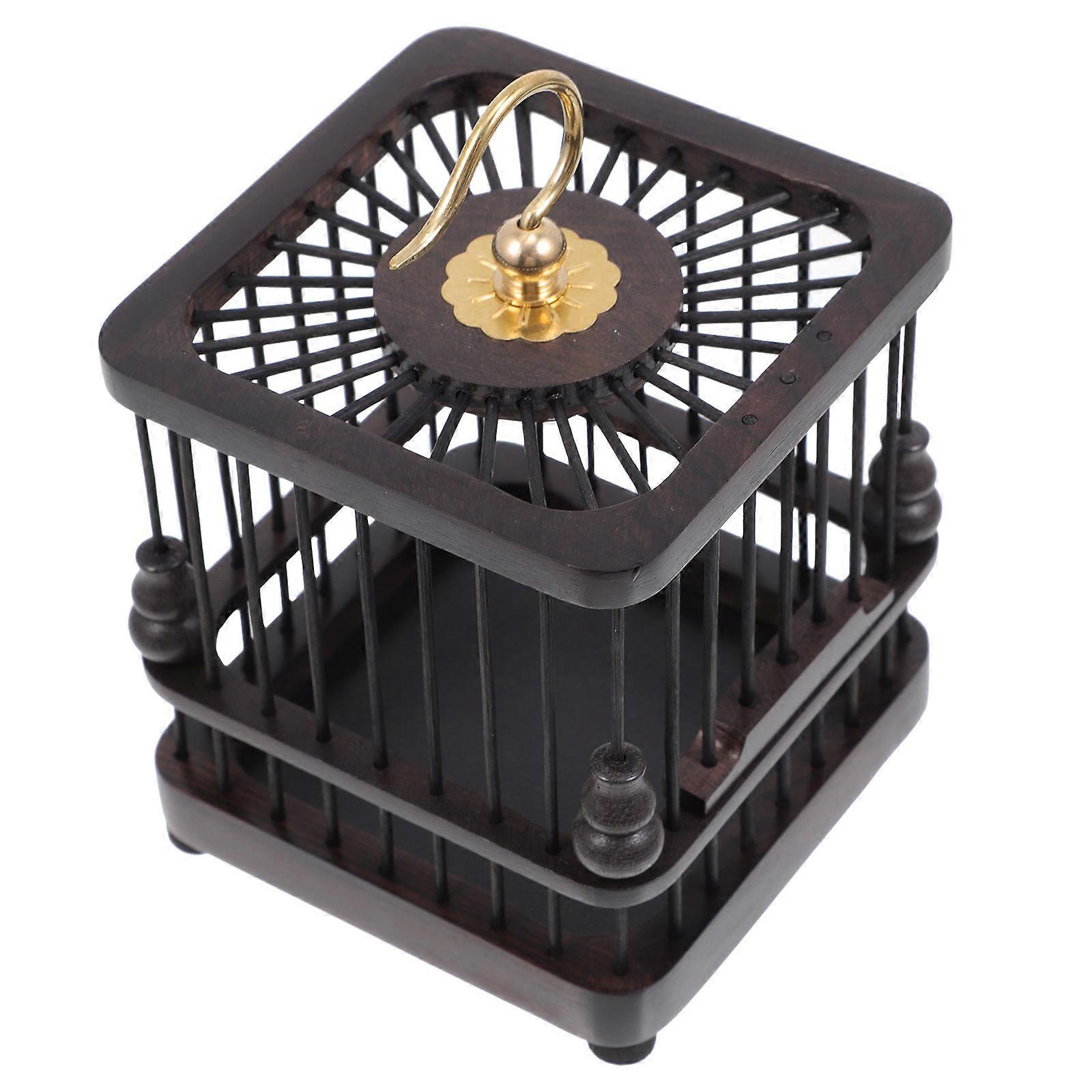 Ebony Mini Cage for Insect Storage 1Pcs Cricket Storage Holder