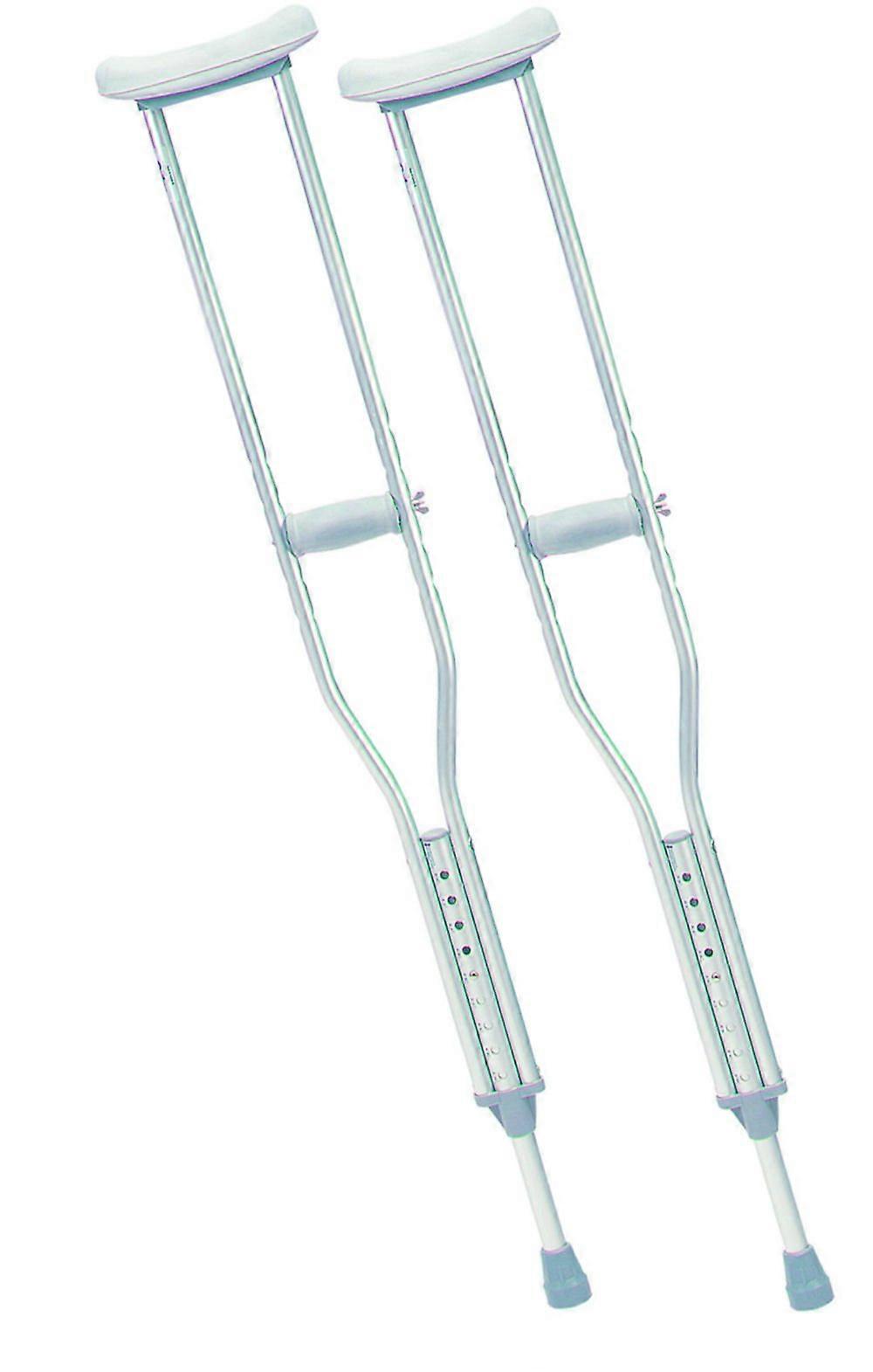 Aluminium Underarm/Axilla Crutch - Medium Size (Pair)
