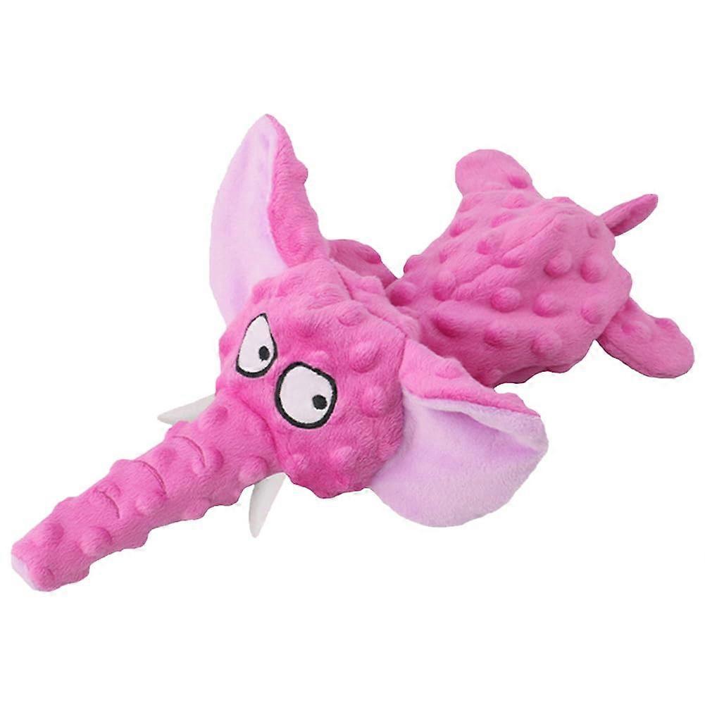 Dog Plush Elephant Squeaking Function For Small And Medium Dogs Soft Plush Lila