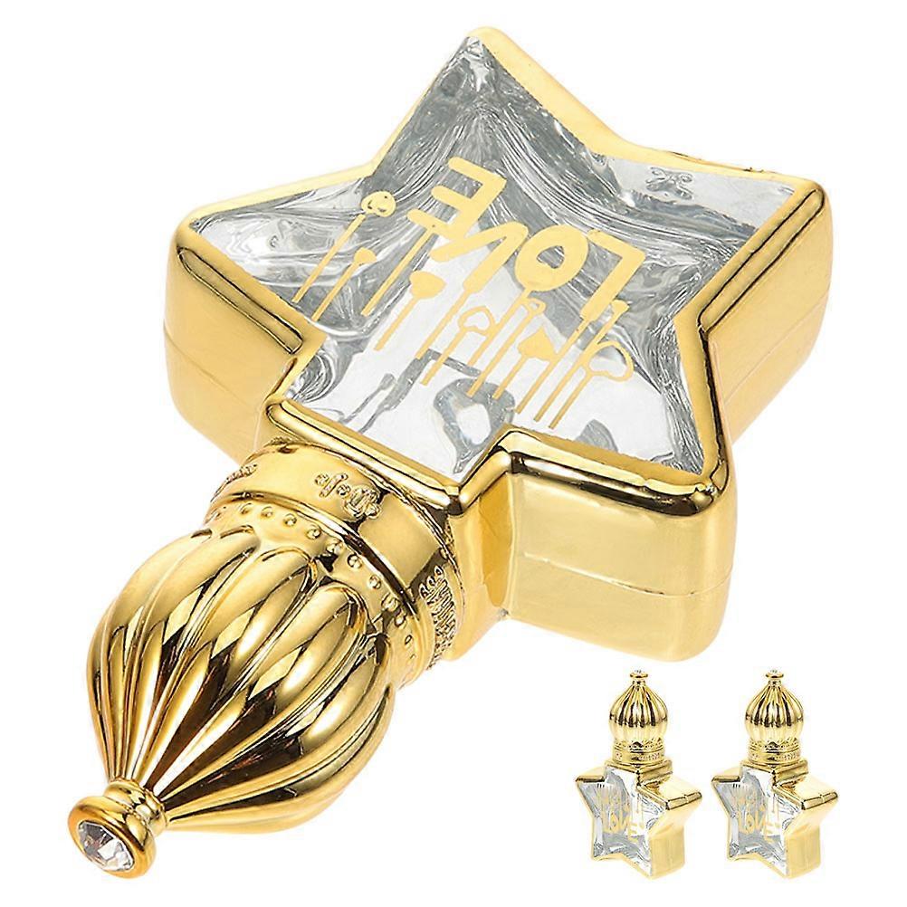 Perfume Bottles Essential Oils Bottles Compact Size 10ml Easy To Fill 3Pcs