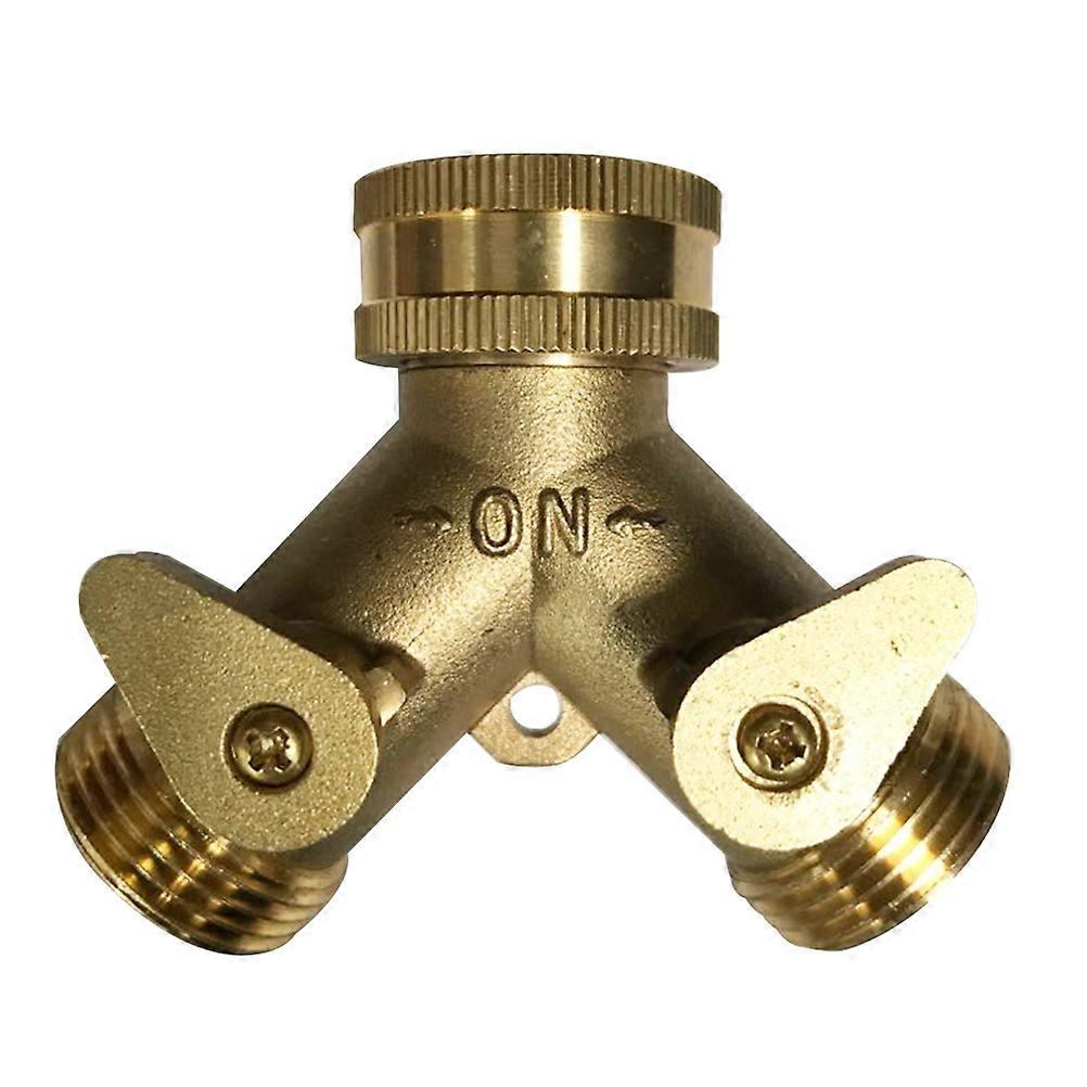 Garden Hose Connector Durable Double-Way Ball Connector for 4Pcs