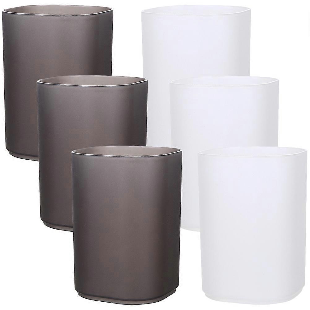Pencil Holder Translucent Storage Container for Desk 18Pcs Set