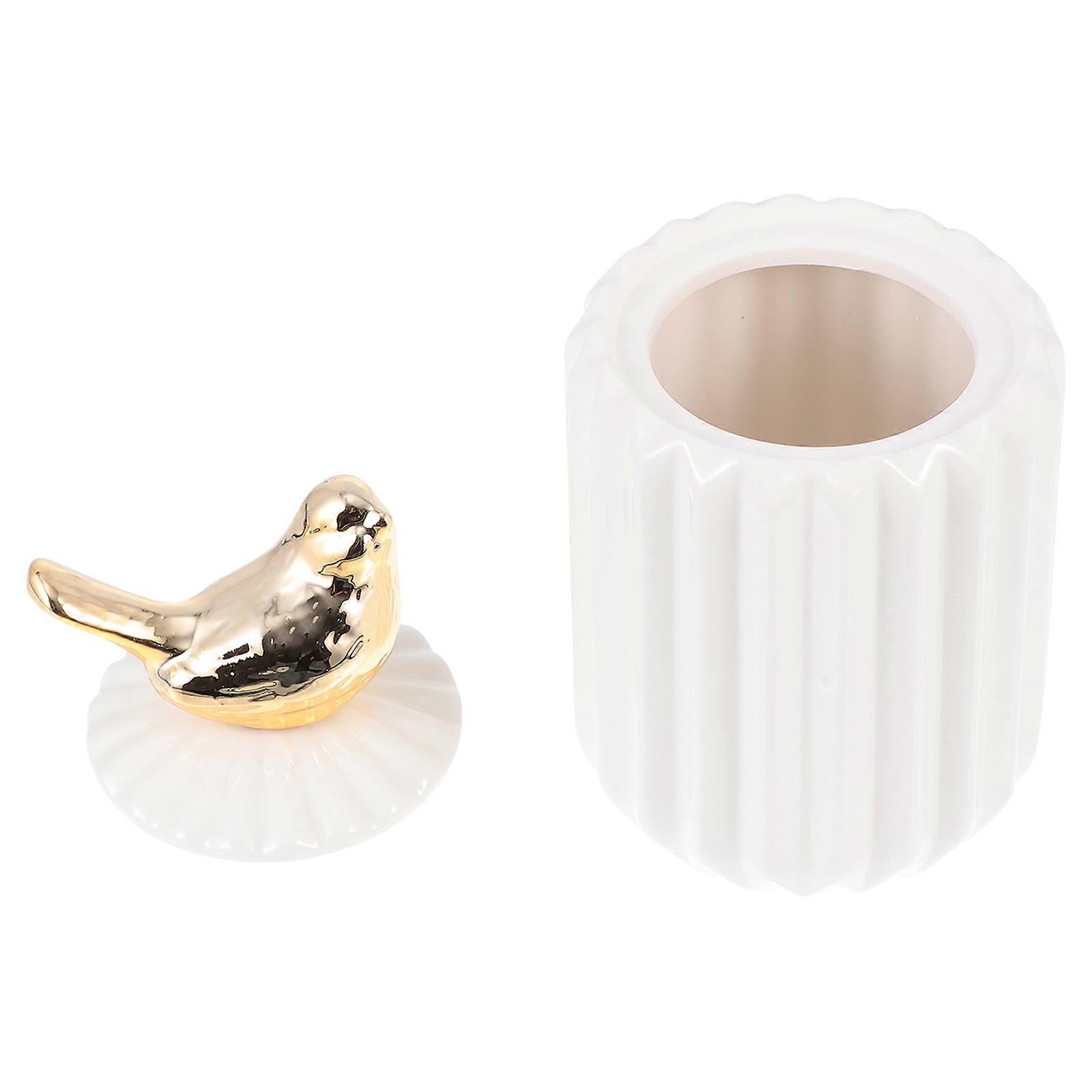 Ceramic Kitchen Jar Food Storage Container for Sealing 2Pcs Set