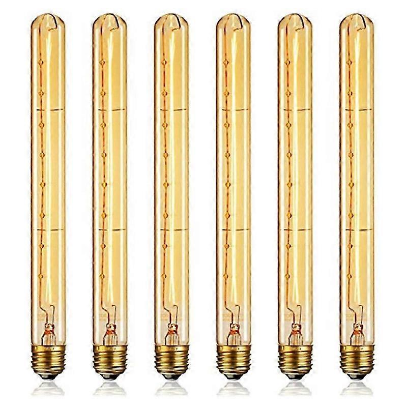 Dimmbar lang rørformet lyspære E27 40W retro lyspære 220V