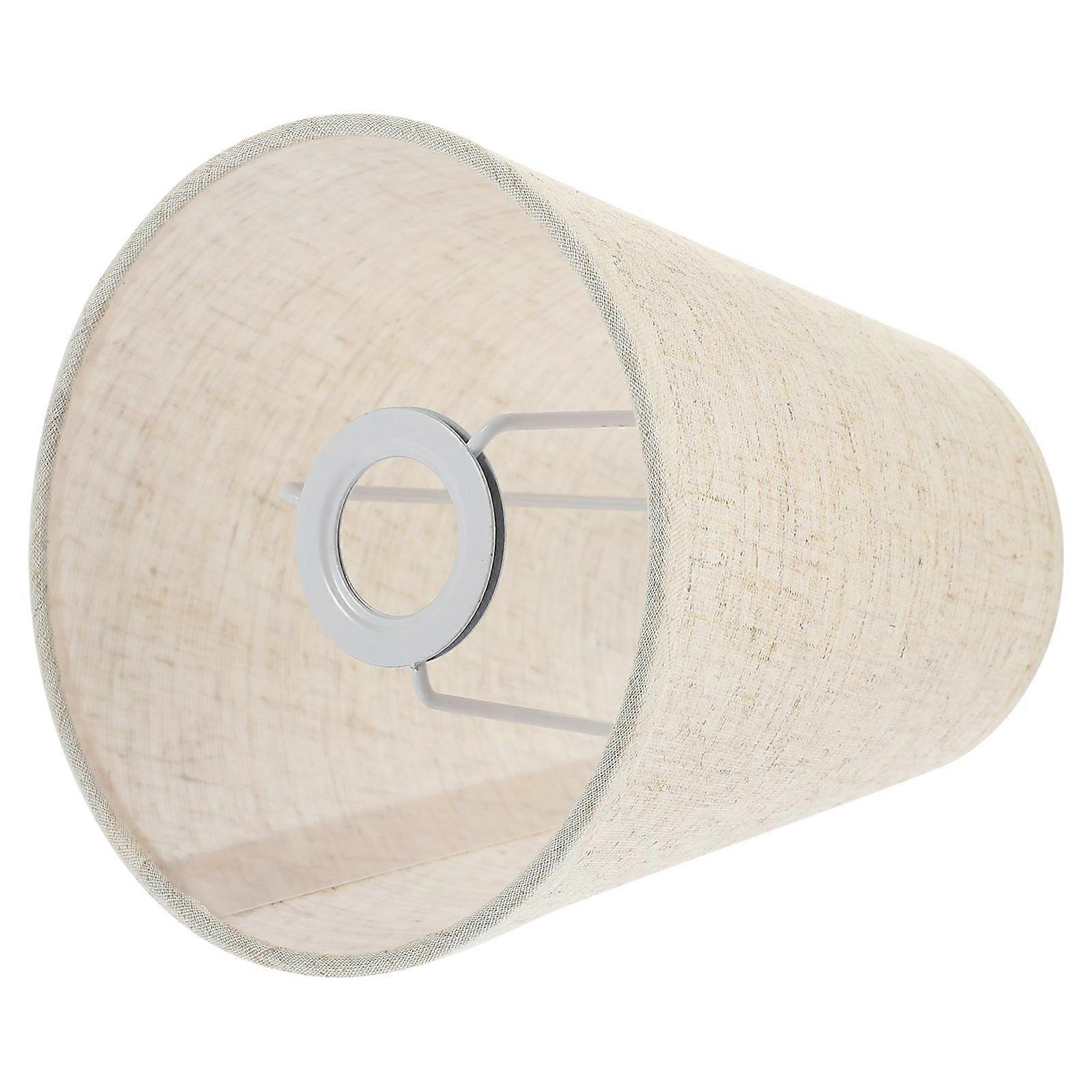 Table Lamp Cover Lamp Shade for Decorative Lighting 2Pcs Beige Modern Design