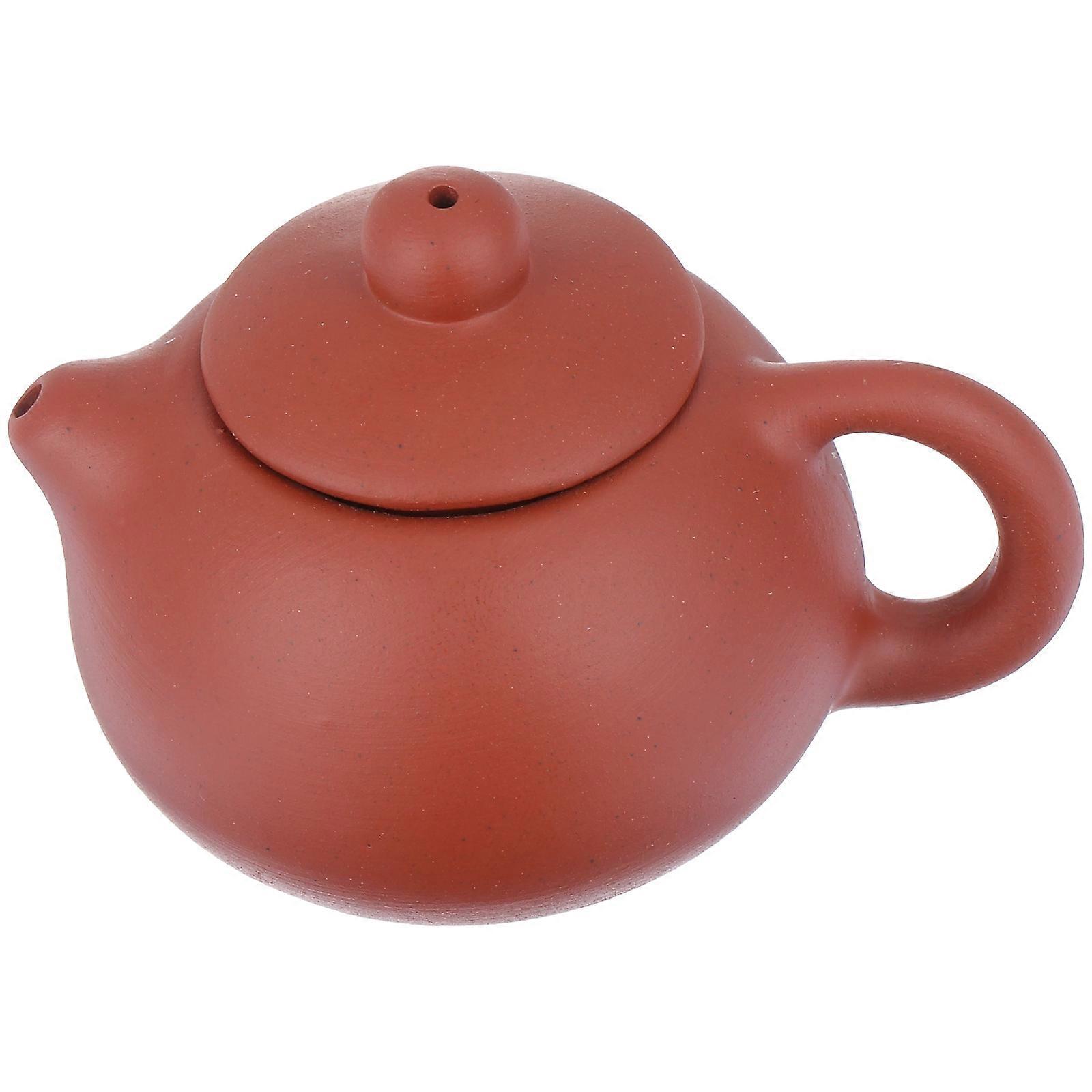 Ceramic Mini Pot Handmade for Home Use 2Pcs Retro Style Water Jar