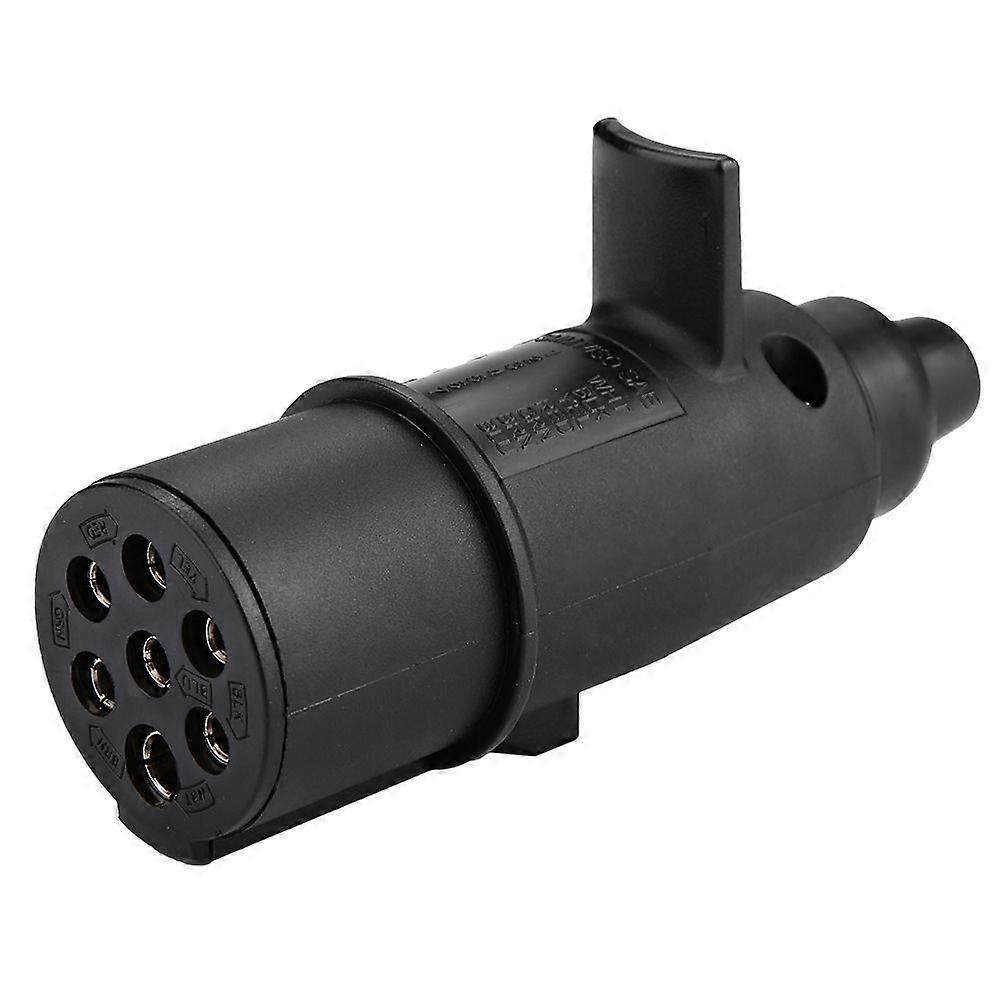 24V 7 Pin Trailer Plug N Type Towing Connector Adapter for Trailer Truck Caravan