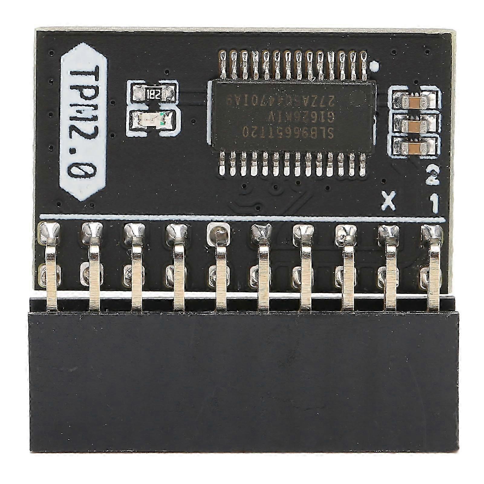 TPM 2.0 Encryption Security Module 20Pin 2 10P Standalone Crypto Processor TPM 2.0 Module for Win11 for Gigabyte for ASUS