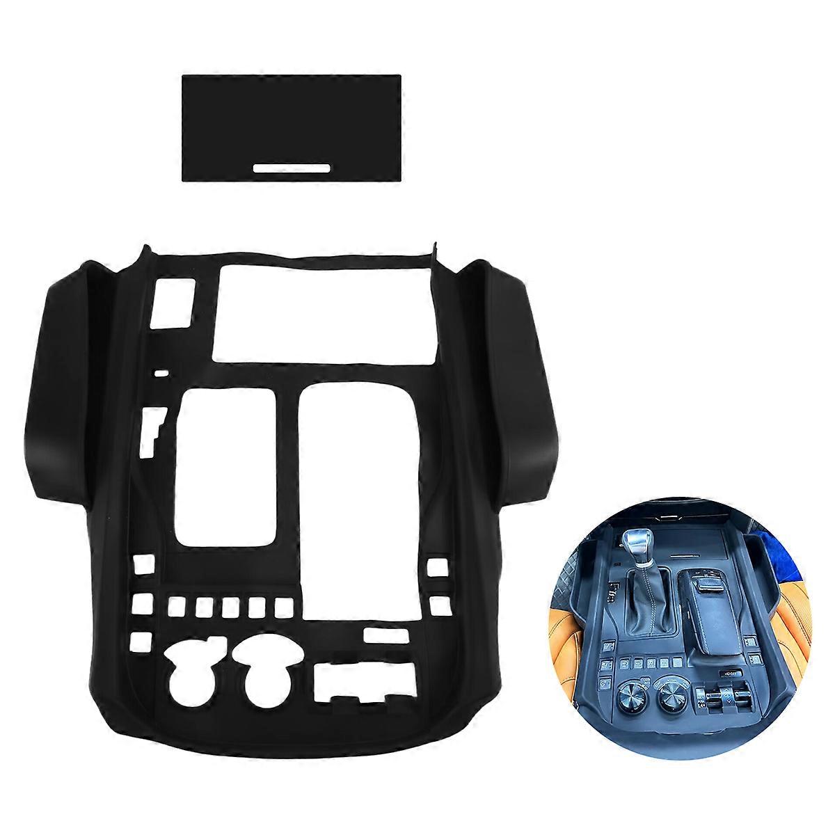 Car Interior Rubber Storage Box Organizer for Black