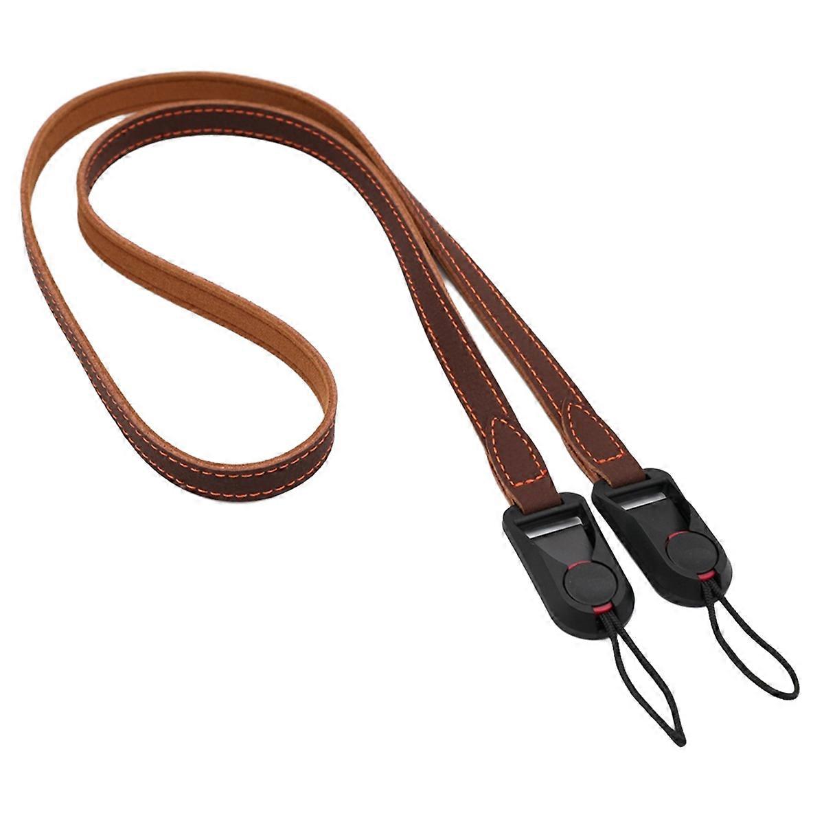 Vintage Leather Camera Strap, for A7S III/A6700/ZV-E10 II, X100VI/X-S20, R5 II/R8, Quick Releas