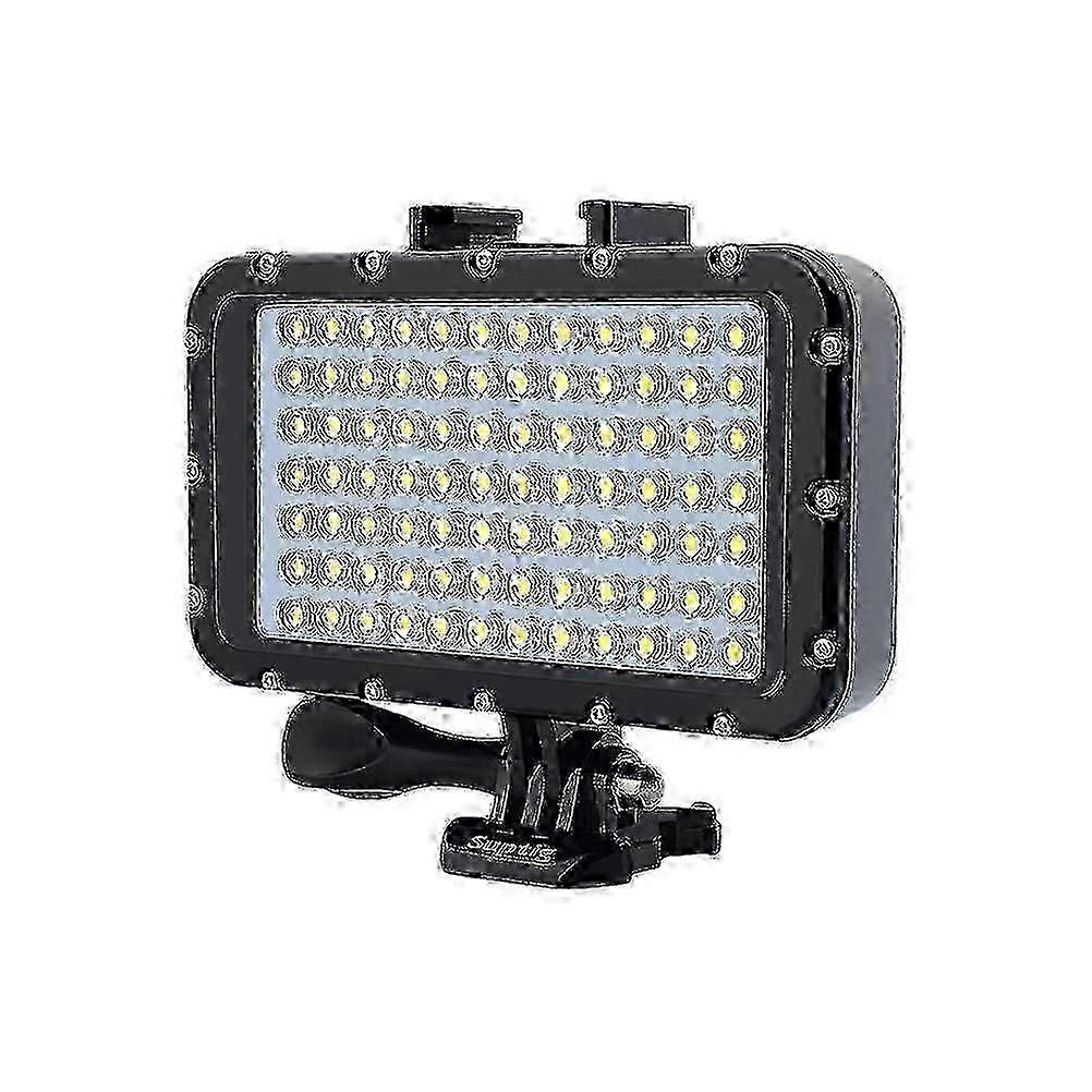 Underwater Diving Video Lights 84 Led 5000lm 50m 164ft Waterproof Rechargeable Dimmable for Gopro Nikon Panasonic SLR Cameras
