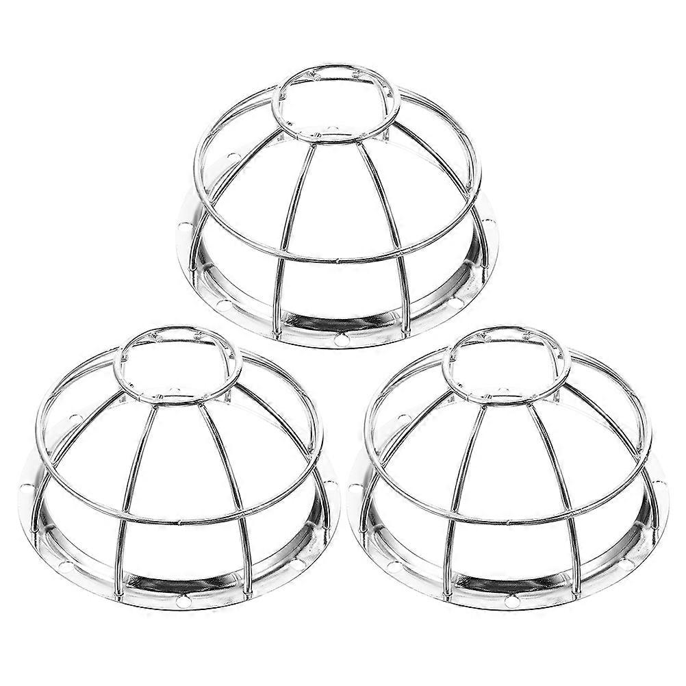 Silver Iron Detector Cover Protective Guard 3Pcs Set