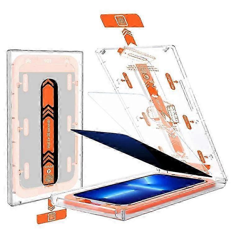 13 Pro Screen Protector HD Tempered Glass with Auto-Alignment Tool Kit
