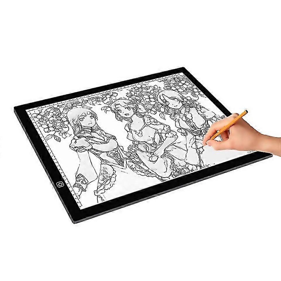 For 8w 5v Led Usb Stepless Dimming A3 Acrylic Scale Copy Boards Anime Sketch Drawing Sketchpad With