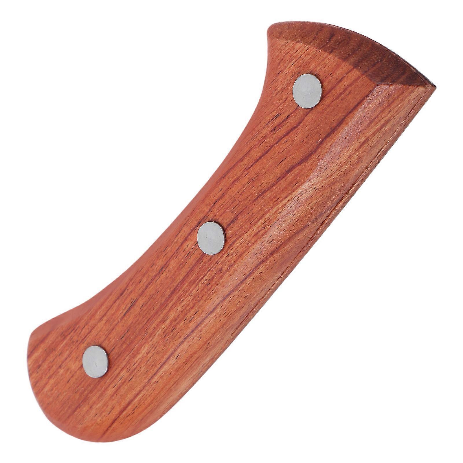 Brown Solid Wood Handle Replacement for Kitchen Use 1Set Grip