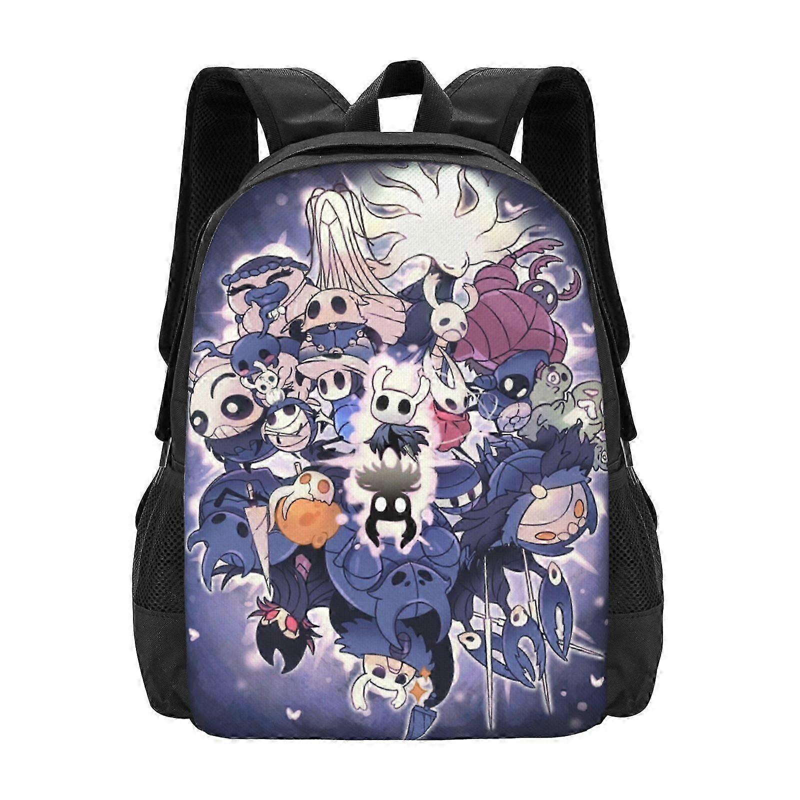 Kid Hollow Knight Skolryggsäck Bokväska Dagsryggsäck Skolväska För Tonåringar Pojkar Flickor
