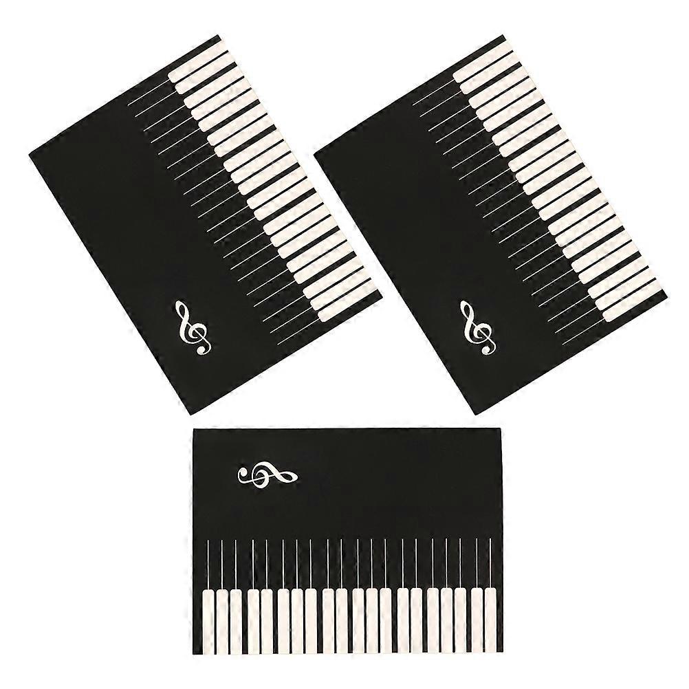 Staff Notebook Guitar Piano Stave Notebook for Practice 9Pcs Set