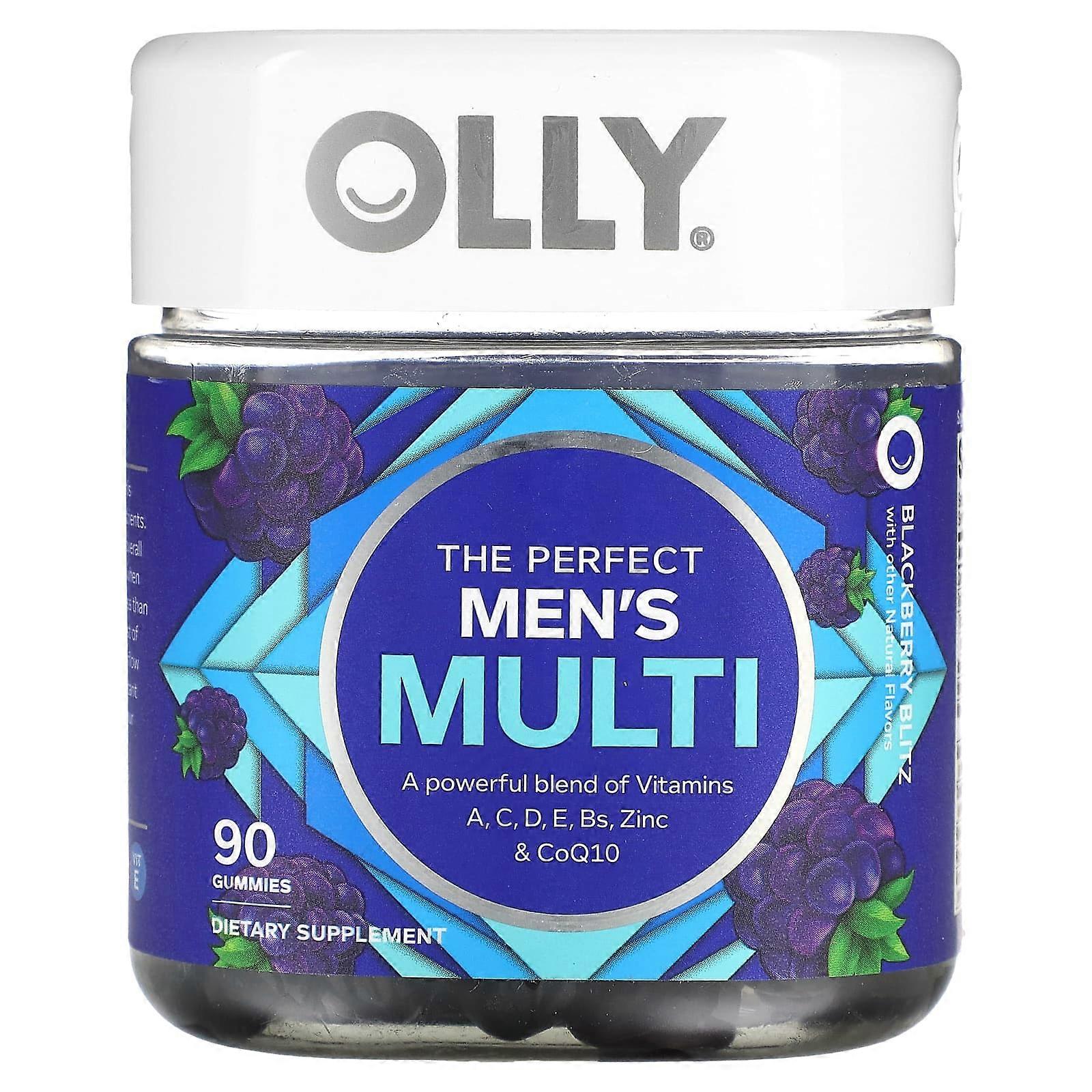 The Perfect Men's Multi, Blackberry Blitz, 90 Gummies