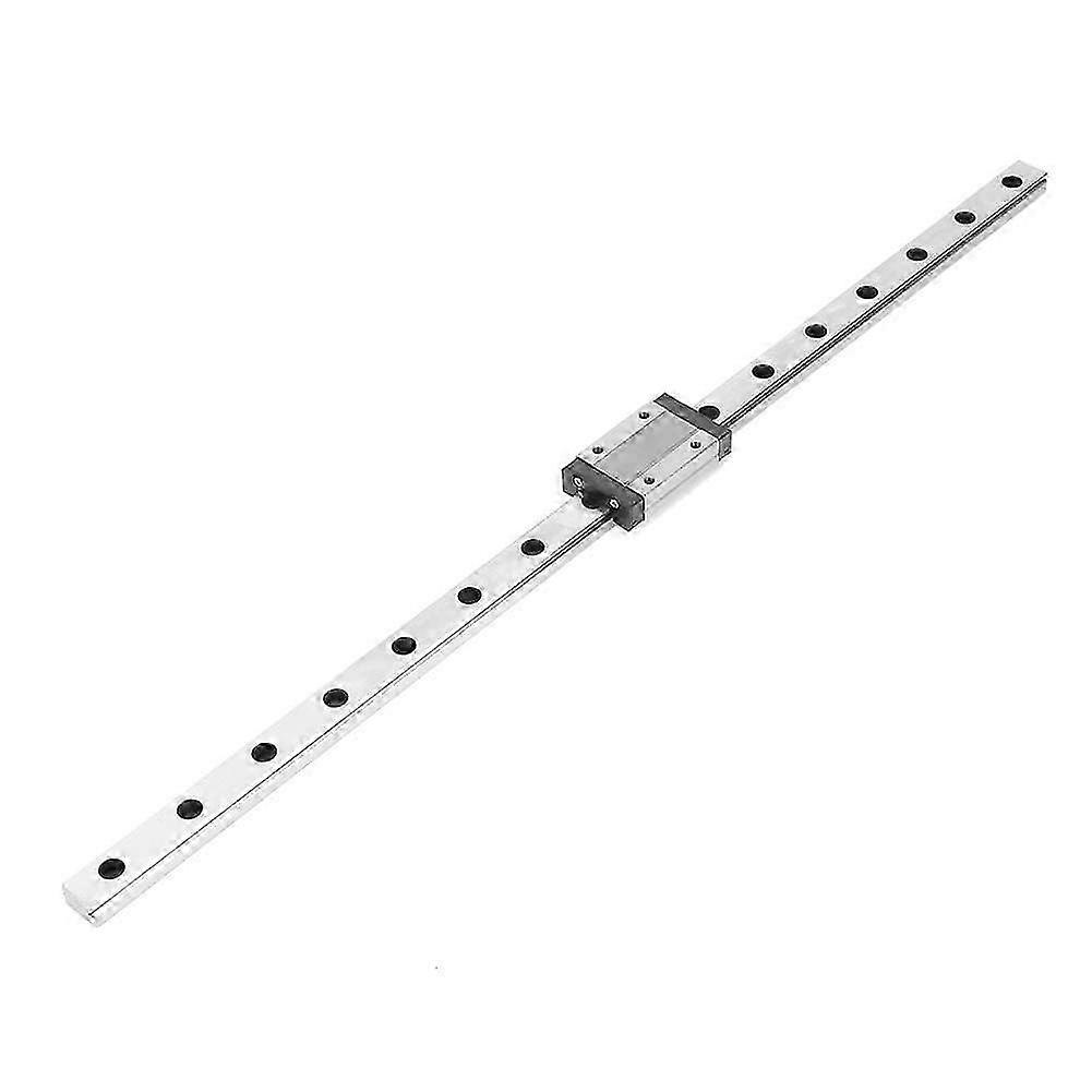 MGN12H Miniature Linear Rail Block 12mm Width, Black, for Small and Automatic Equipment, Lengths 250mm to 400mm