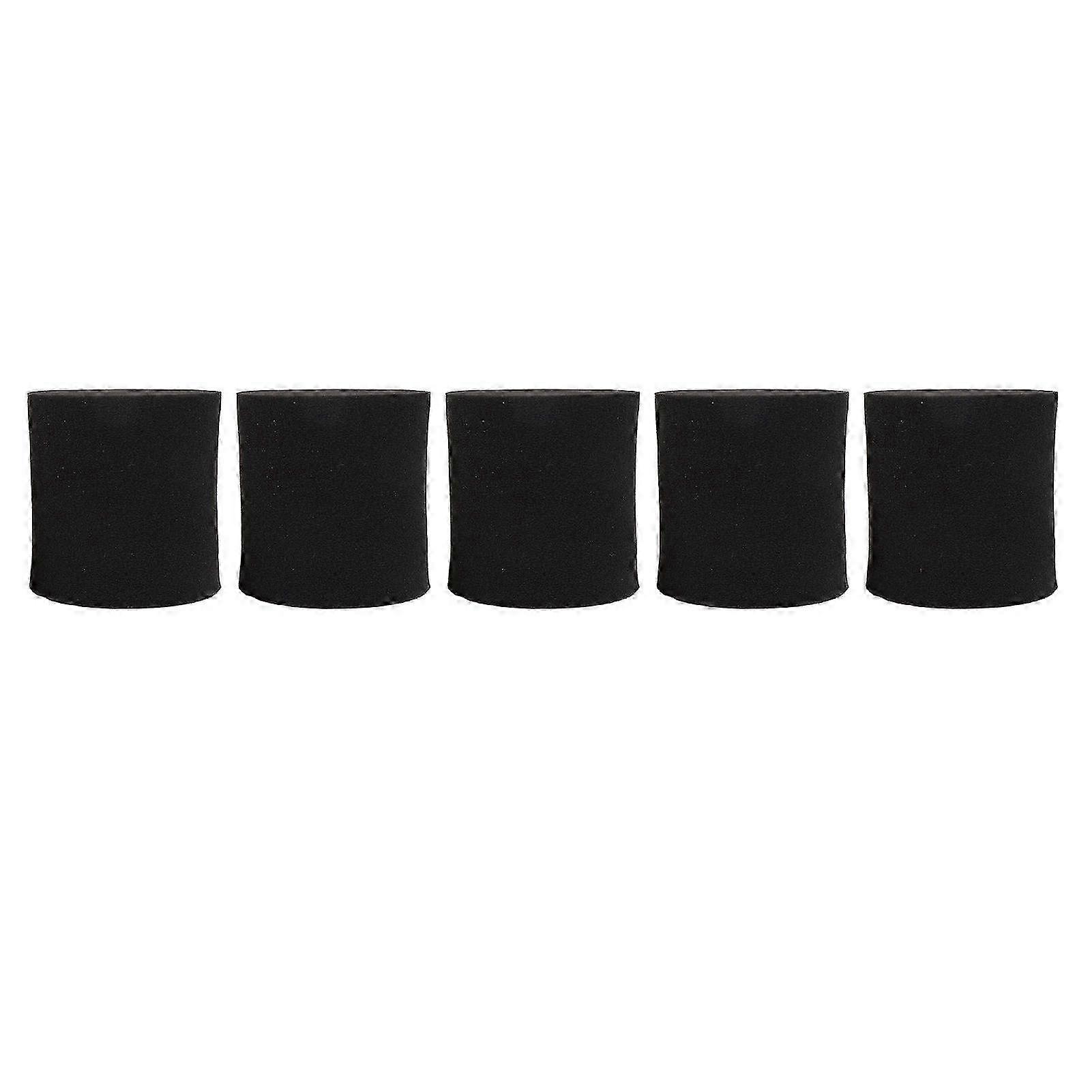 5Pcs Speaker Air Vent Port Tube Sponge 80mm Diameter Reduce Wind Noise Subwoofer Replacement Port Tube Sponge for Portable Speaker