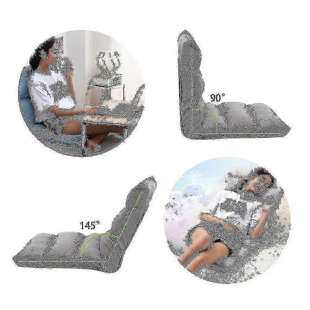 كرسي الكلمة اليابانية للطي قابل للتعديل كسول أريكة كرسي الألعاب أريكة كرسي مبطن كراسي لينة كرسي مع الدعم الخلفي