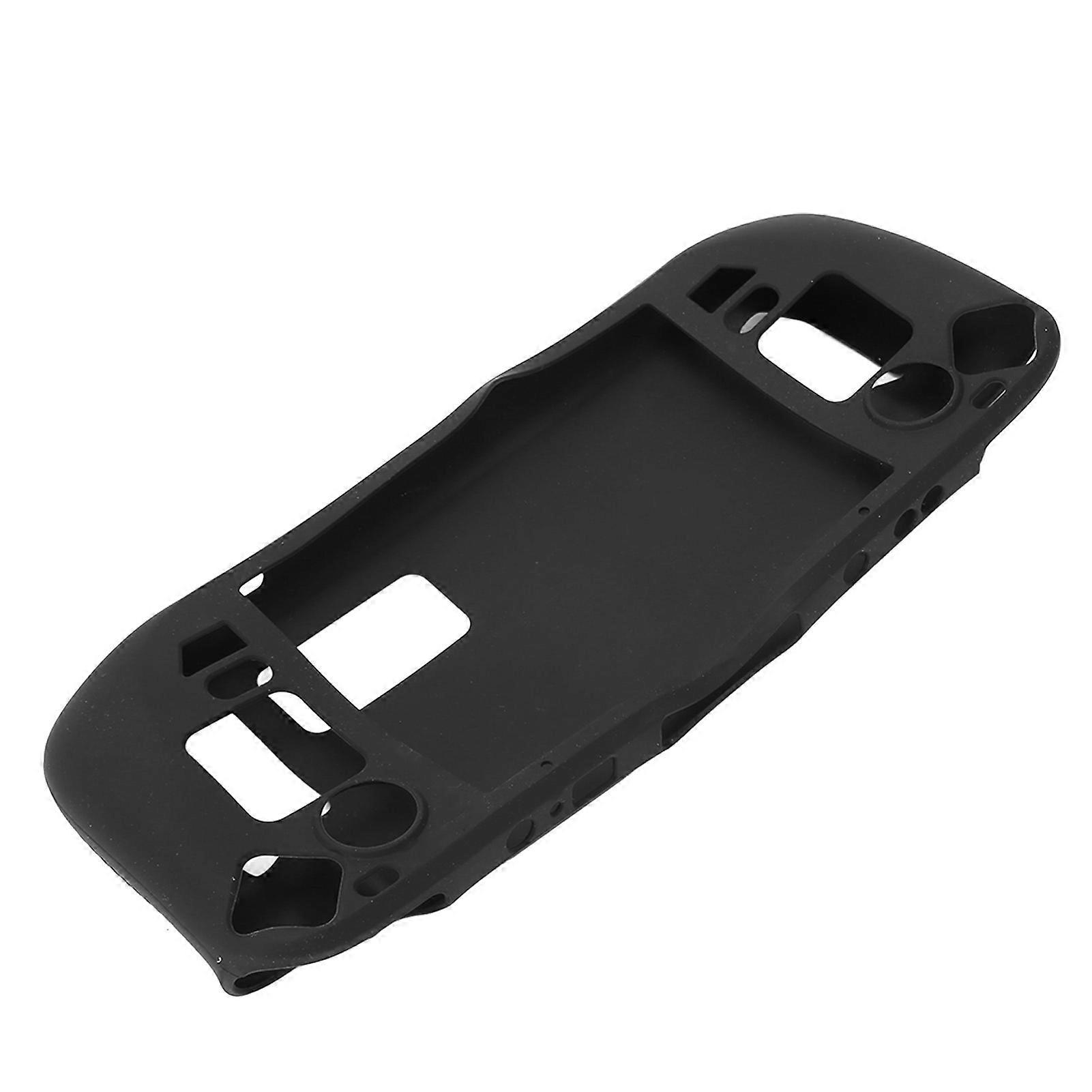 Protective Case Shock Absorption Slip Resistance Scratch Proof Silicone Protective Cover Case for Steam Deck Black 