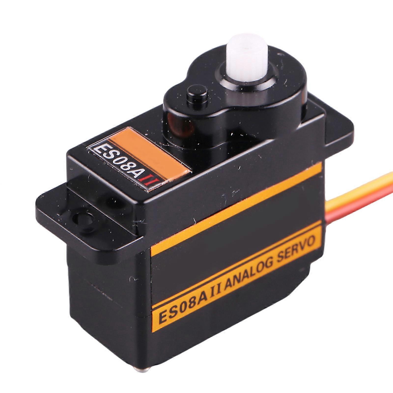 Replacement EMAX ES08A II 9g Micros Servo Airplanes Helicopter for Airplanes Models Fixed Wing 3D Airplanes Multicolor