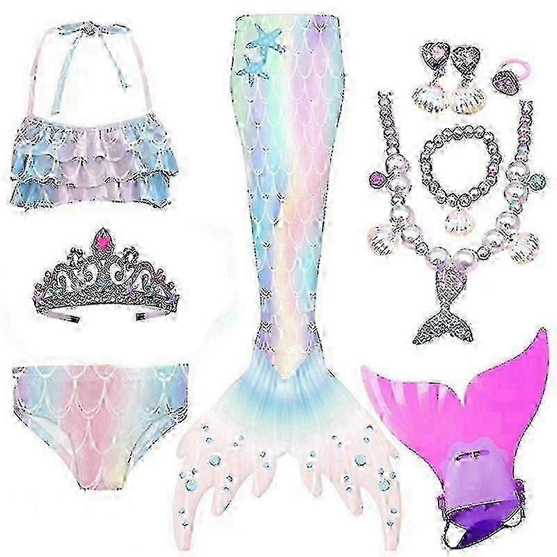 Bikini uimapukusetti tytöille ja pojille Monofin Tail Design WHBYV