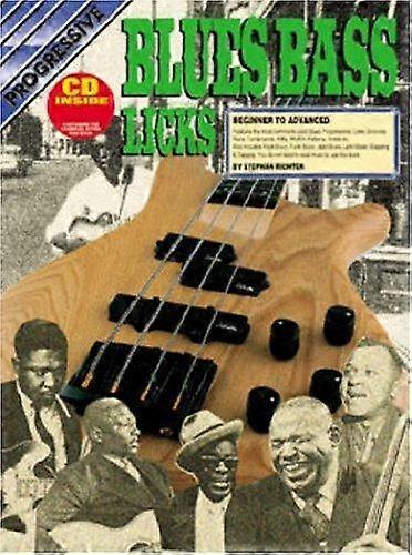 Progressive Blues Bass Licks - Richter - String instruments - Koala Publications - Book
