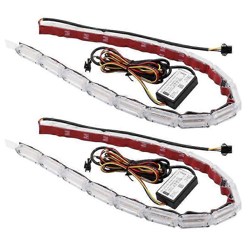Led Strip Drl Daytime Running Light Multifunctional Auto Headlight Light Strips Super Bright