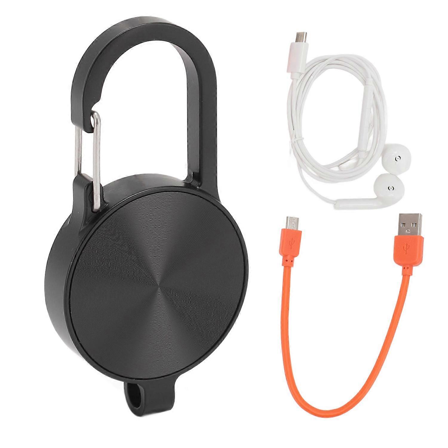 Keychain Voice Recorder Voice Activated HD Triple Noise Reduction Mini Keychain Voice Recording Devi