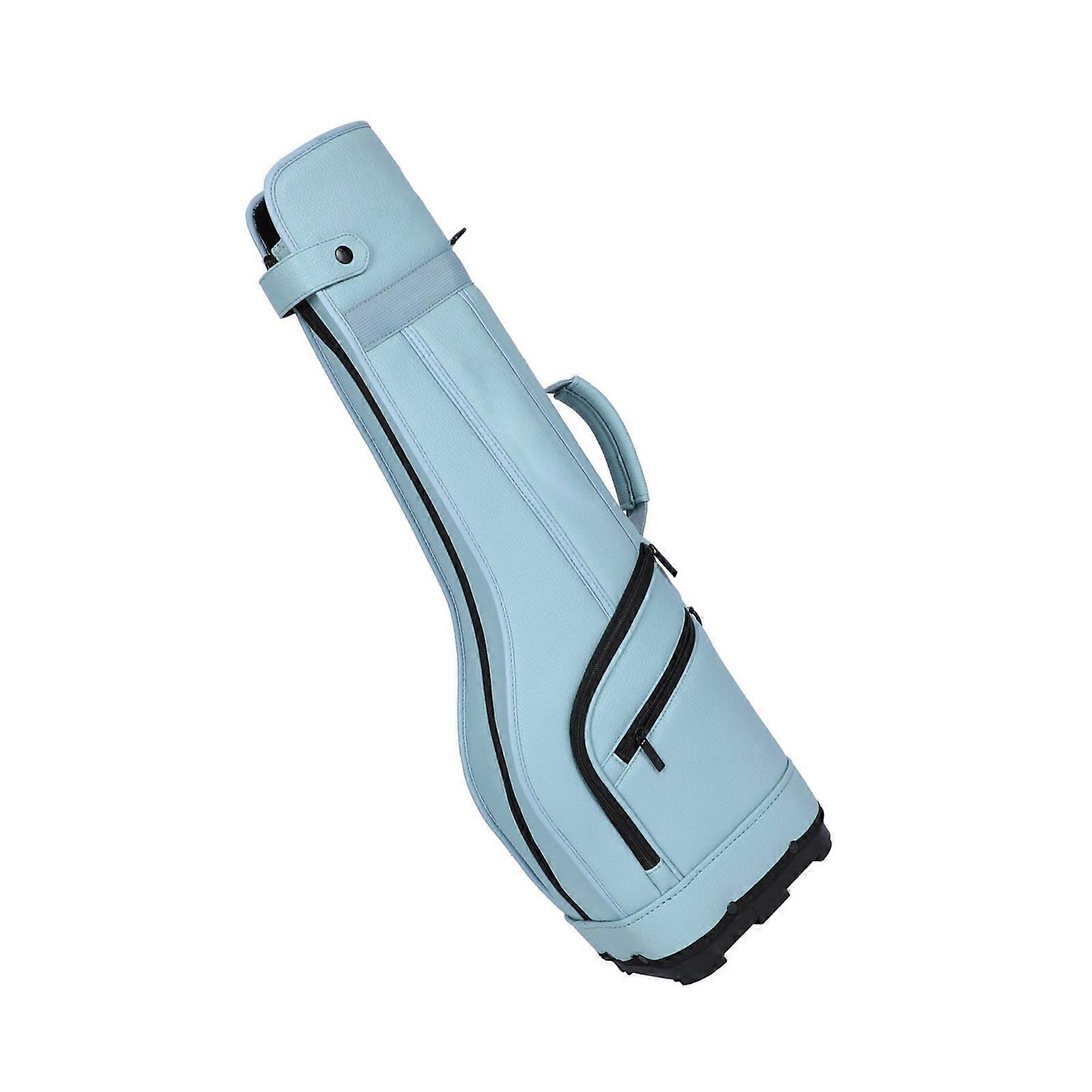 Multiple Functional Golfing Training Bag Impermeable Synthetic Substance Ergonomic Shoulder Belt Accommodates All Club Measurements  Sky Blue