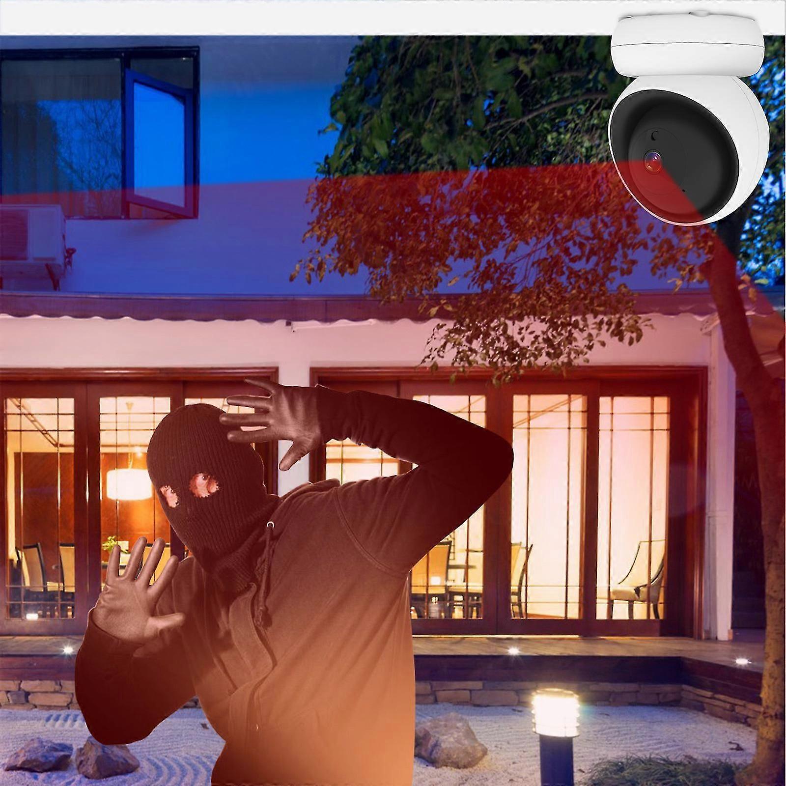 Indoor Security Camera 3mp Hd Wifi Camera For Home Security 2.4ghz Wifi Motion Detection Night Vision 2-way Audio Ideal For Baby Monitor