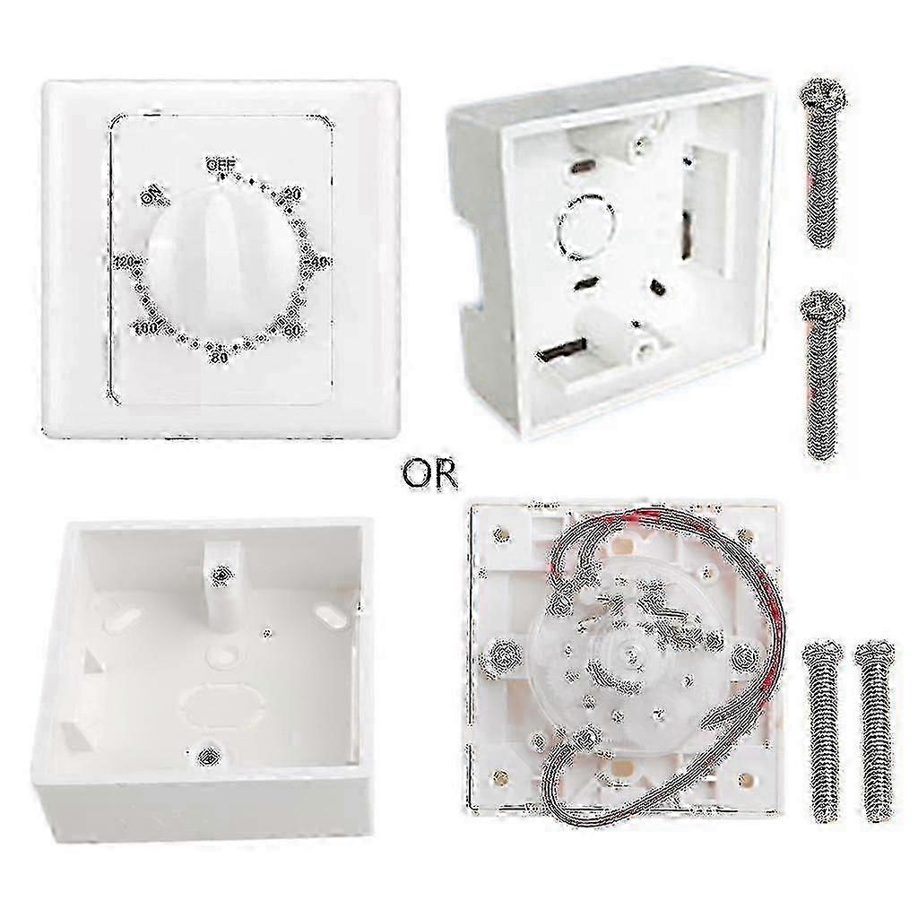 Automatically Power Off Timer Switch with Mechanical Minutes Countdown