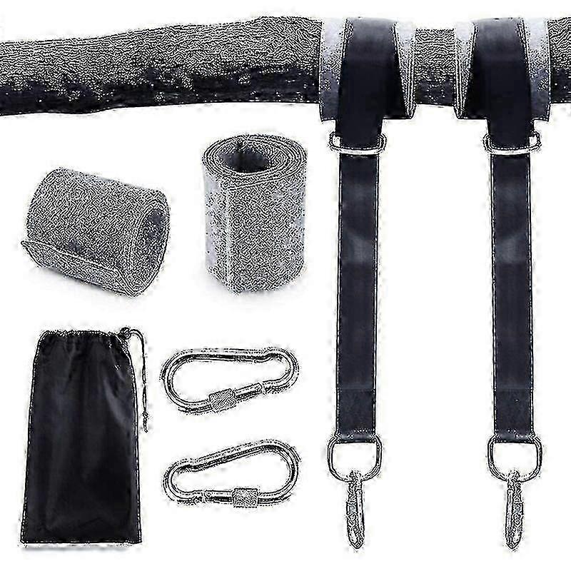 Hammock Straps, 2 Sets Of 2x150 Heavy Duty Hanging Swing Straps D-rings And er Pads, Two C