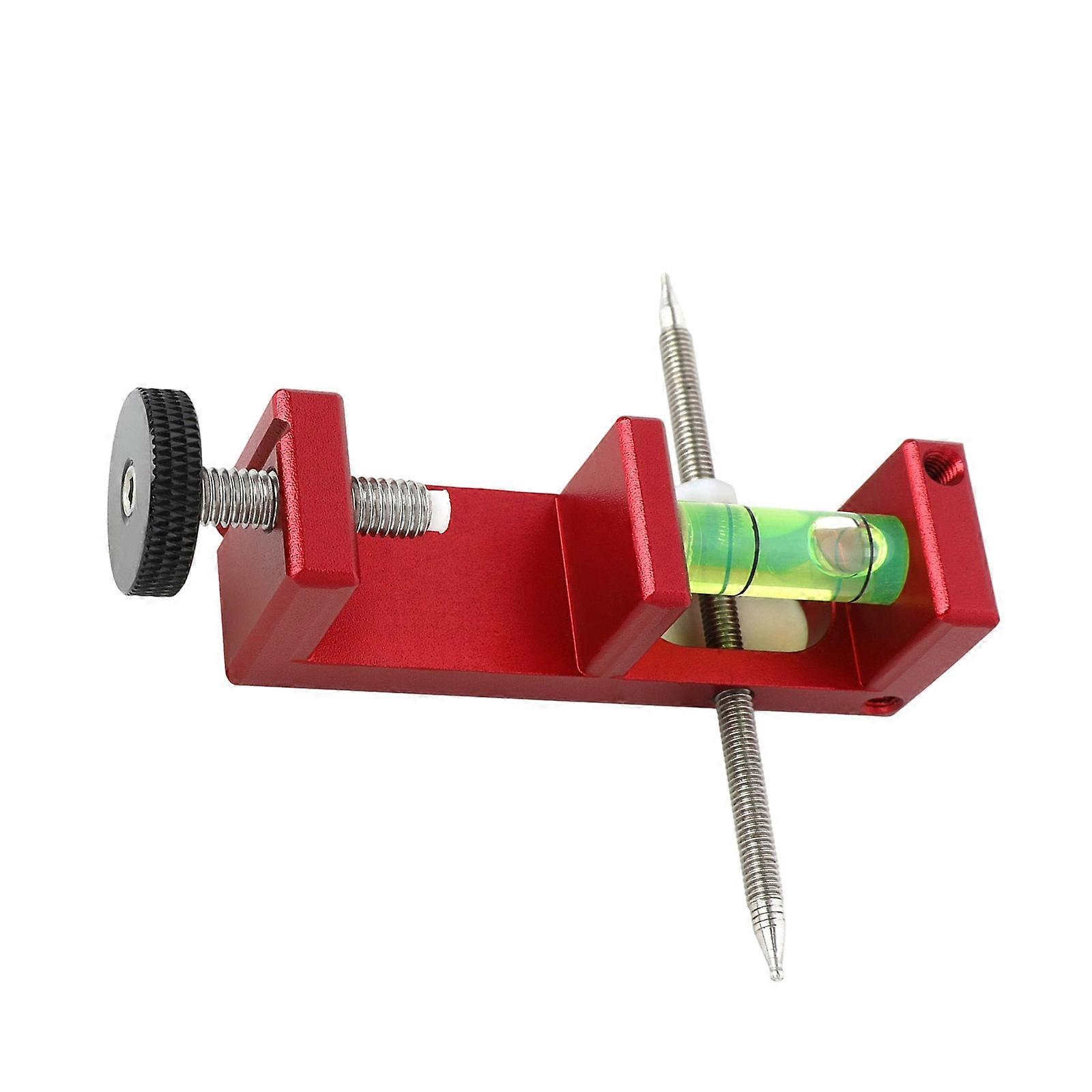 Aluminum Alloys 3 Axes Bows Leveling Tool Bows Sight Level Adjustment Tuning Leveler Adjustment Bubble Level Protractors  Red
