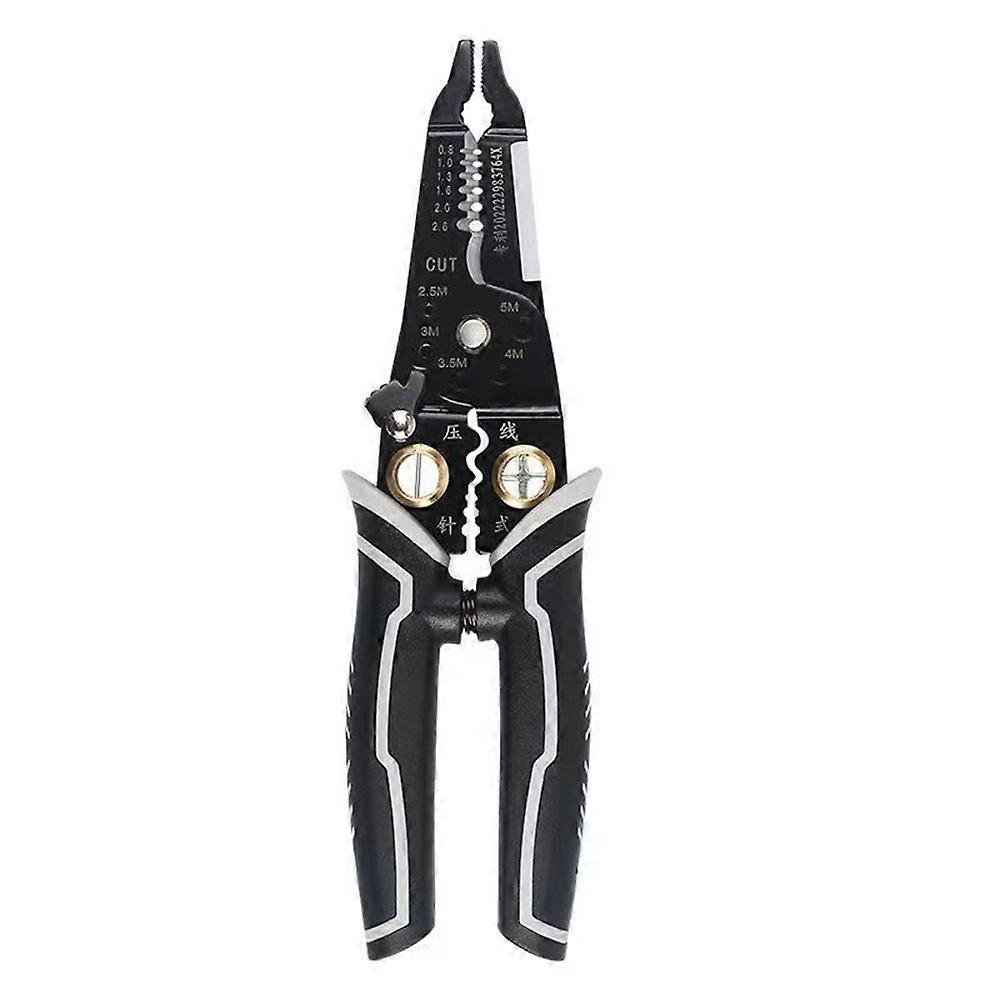 Wire Stripper Tool - 9-In-1 Wire Cutter, Stripper, Crimper, Cable Tool with Stripping Functions - Wiring Tool