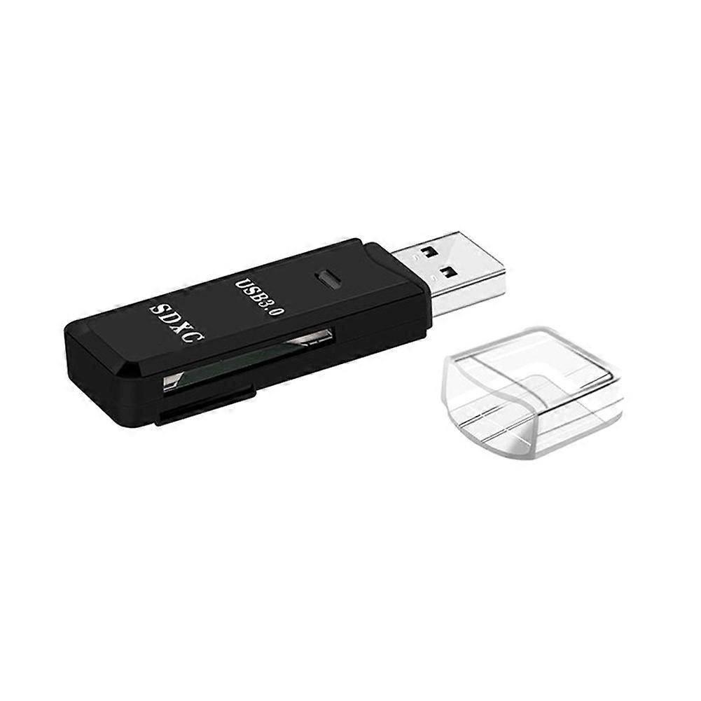 2 in 1 USB 3.0 SD TF Card Reader High Speed Data Transmission Up to 5Gbps Compatibility Multiple for PC Laptops Camera A