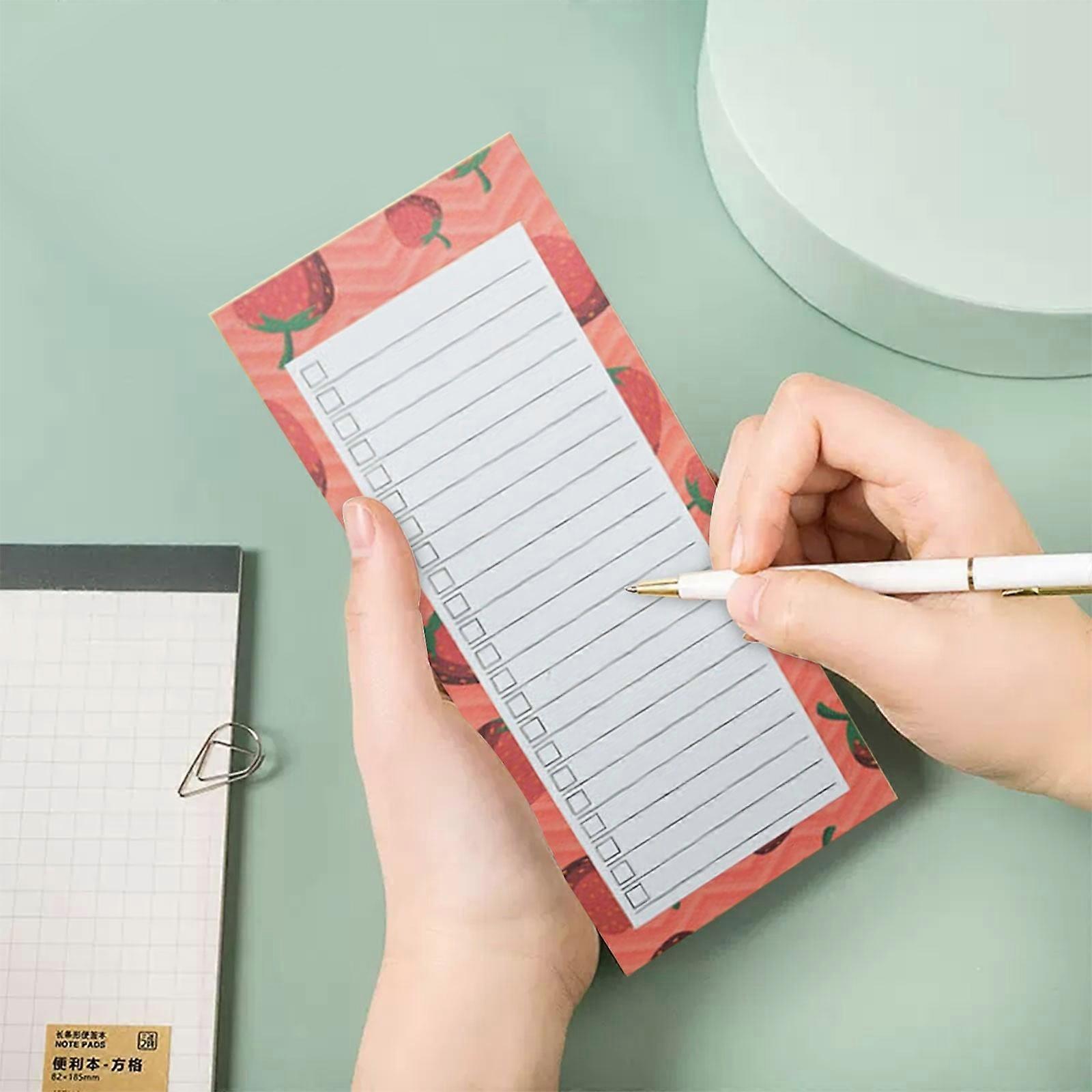 Office&Craft&Stationery Celebration Activ Tearable Memo Book Small Notebook Daily Plan Book Clock in Memo List Task List