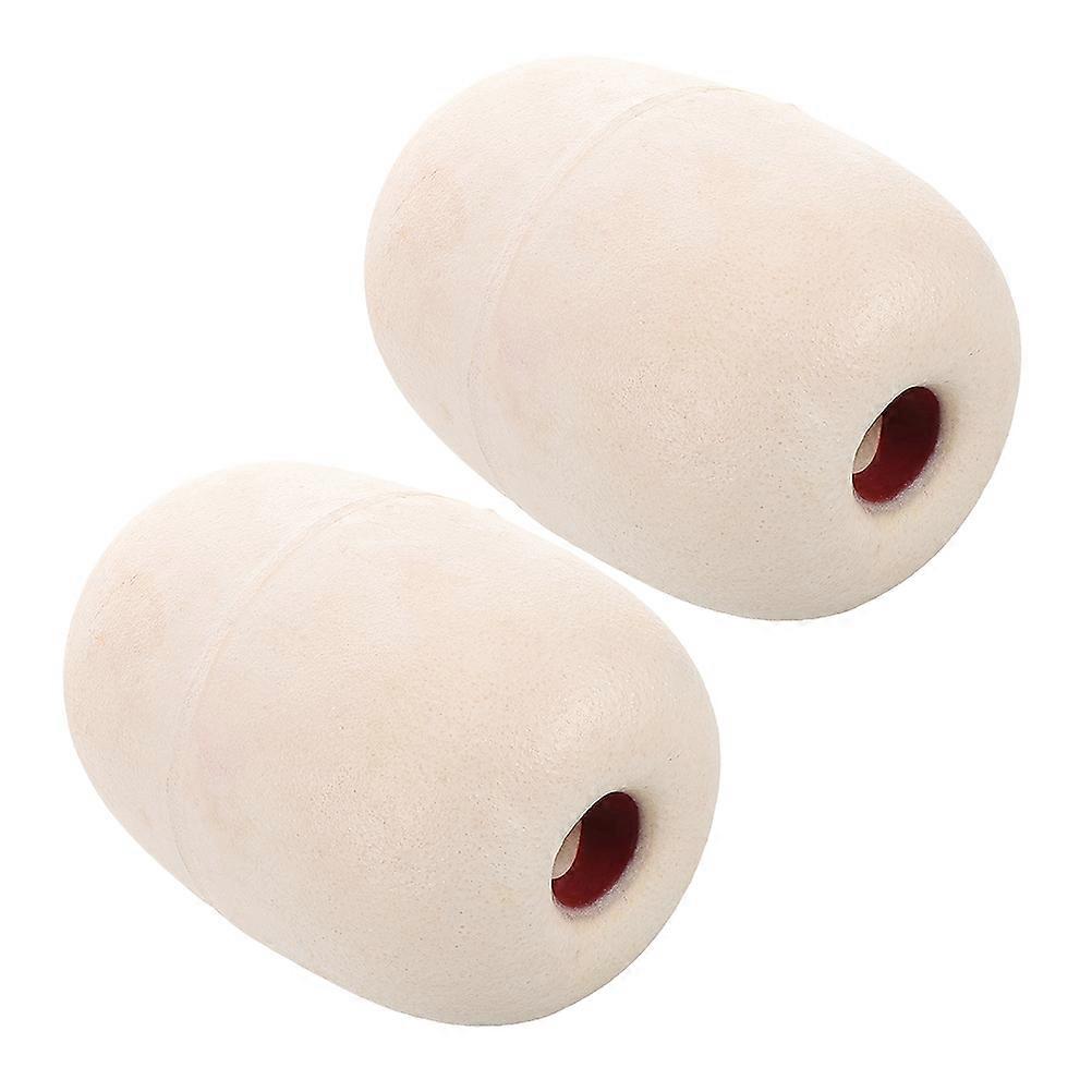 Buoy Float 2Pcs Marine Rope for Fishing Marker and Anchor Line Support during Boating Aquaculture and Swimming Activities Made of Pvc