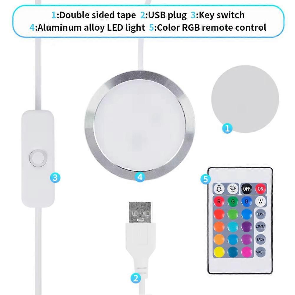 3D Printing Model LED Light LED Spotlight Multicolour Adjustable Led Light Kit DIY LED Spotlight Without Lamp Shell
