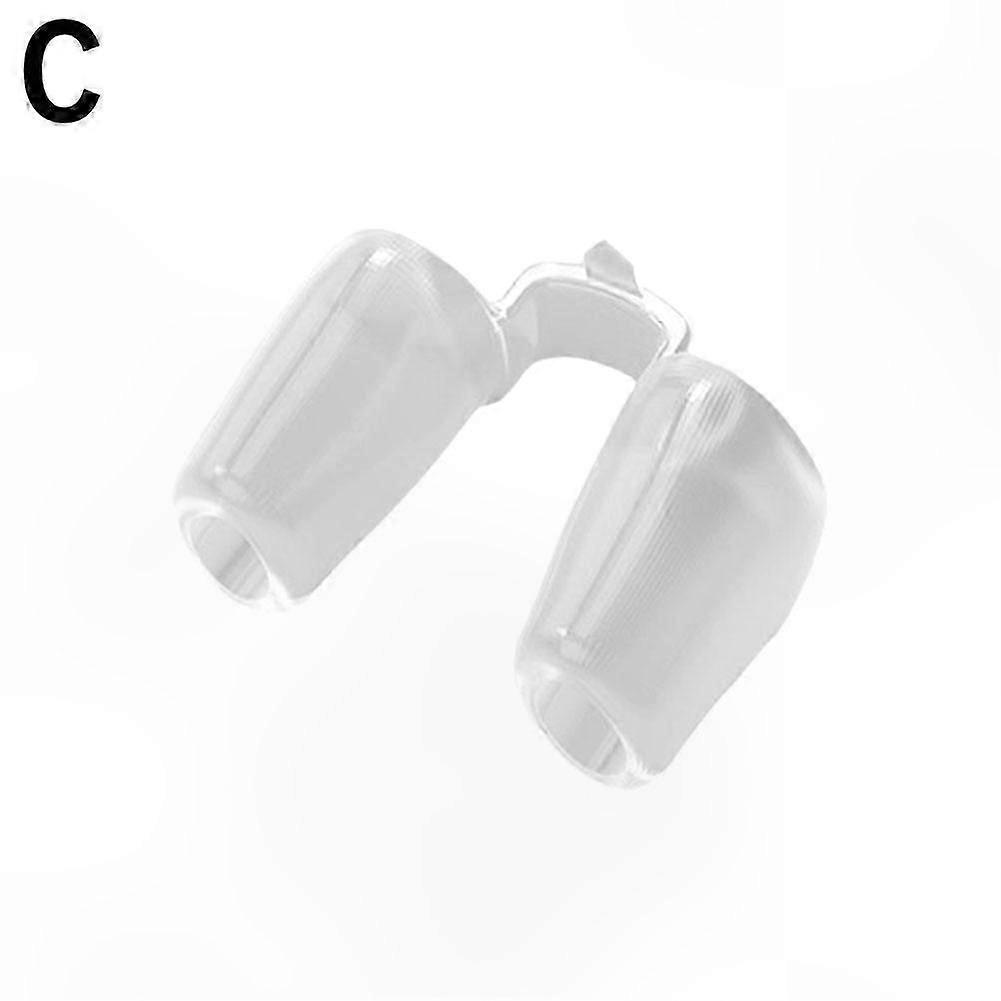 Silicone Nostril Support for Nose Shaping and Correction Transparent Fixer for Crooked Nose Adjustment Plastic Clip for Comprehensive Rhinoplasty